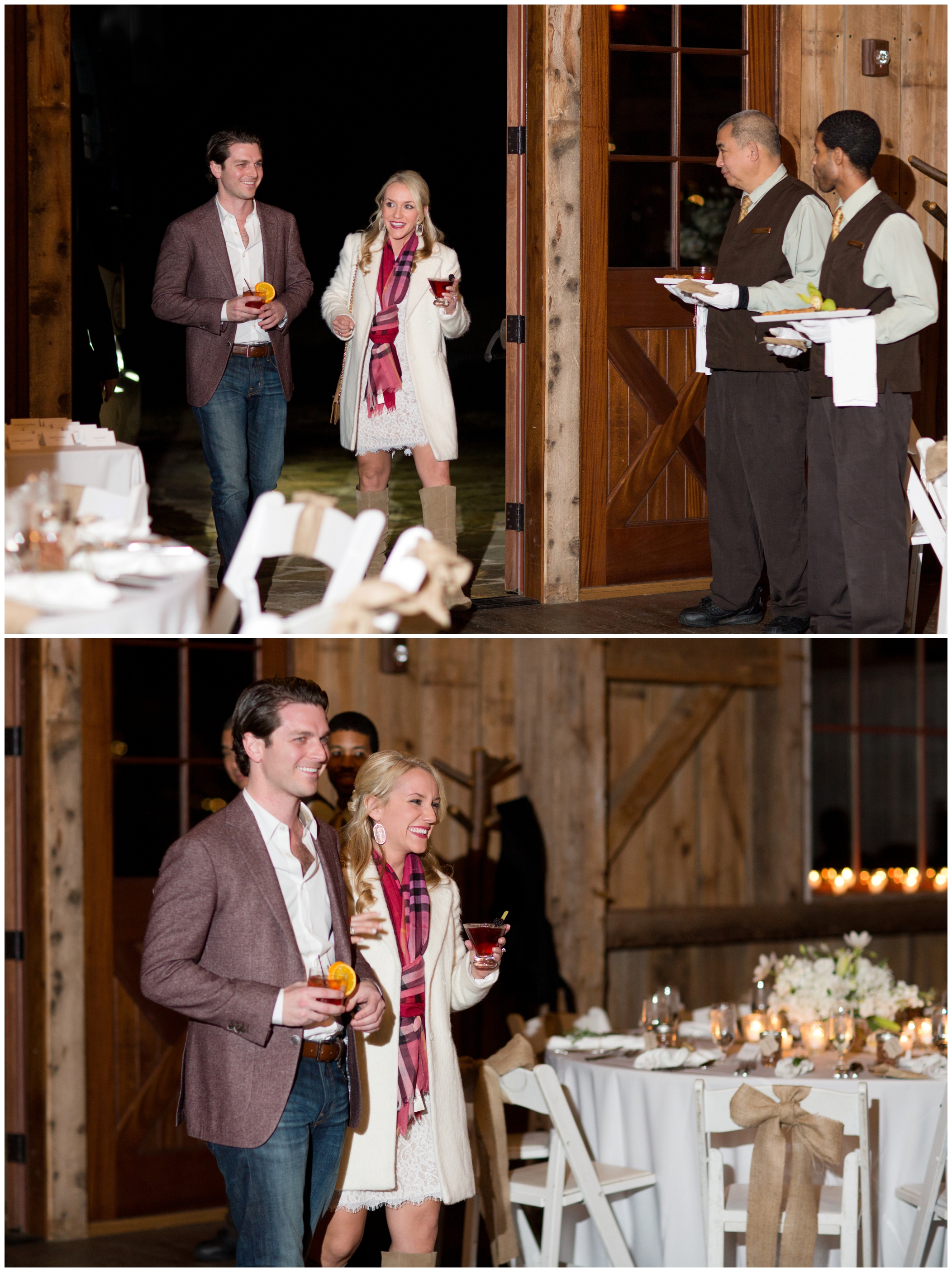 picture of rustic rehearsal dinner