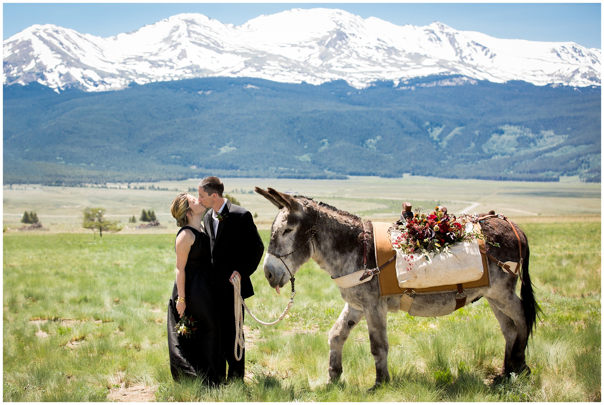 picture of Colorado elopement photography 