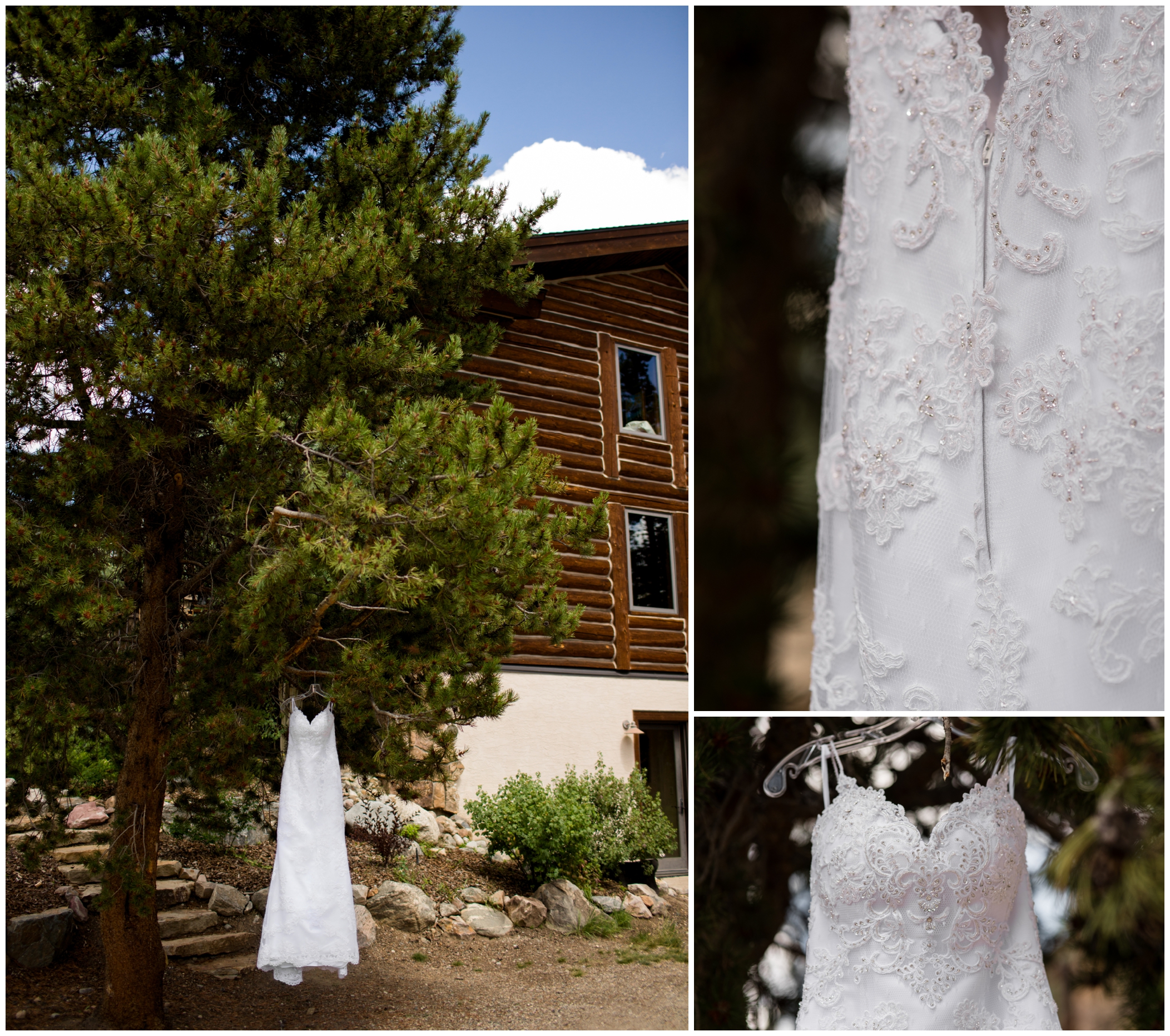 colorado mountain wedding dress 