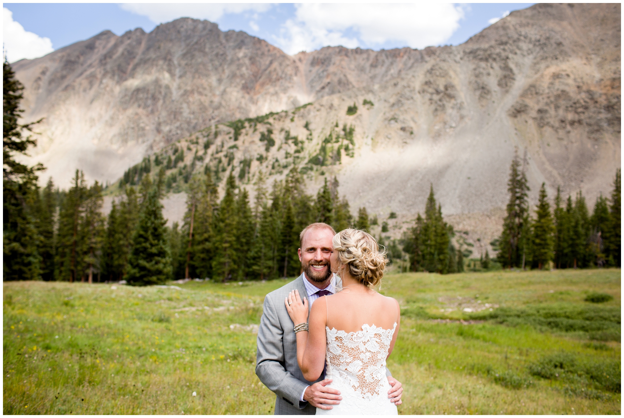 Arapahoe Basin Colorado mountain wedding photography 