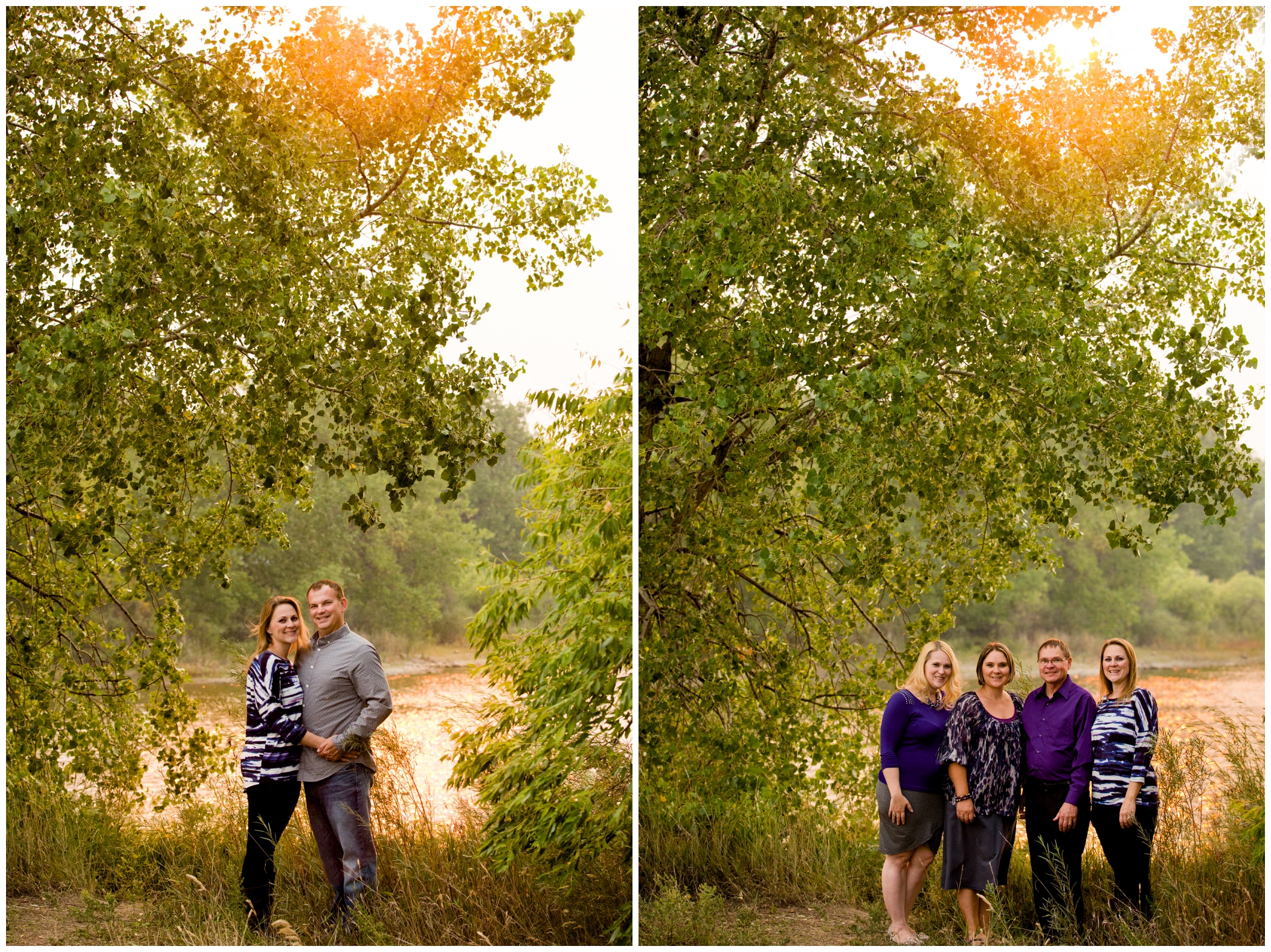Longmont family pictures at Golden Ponds by Colorado portrait photographer Plum Pretty Photography