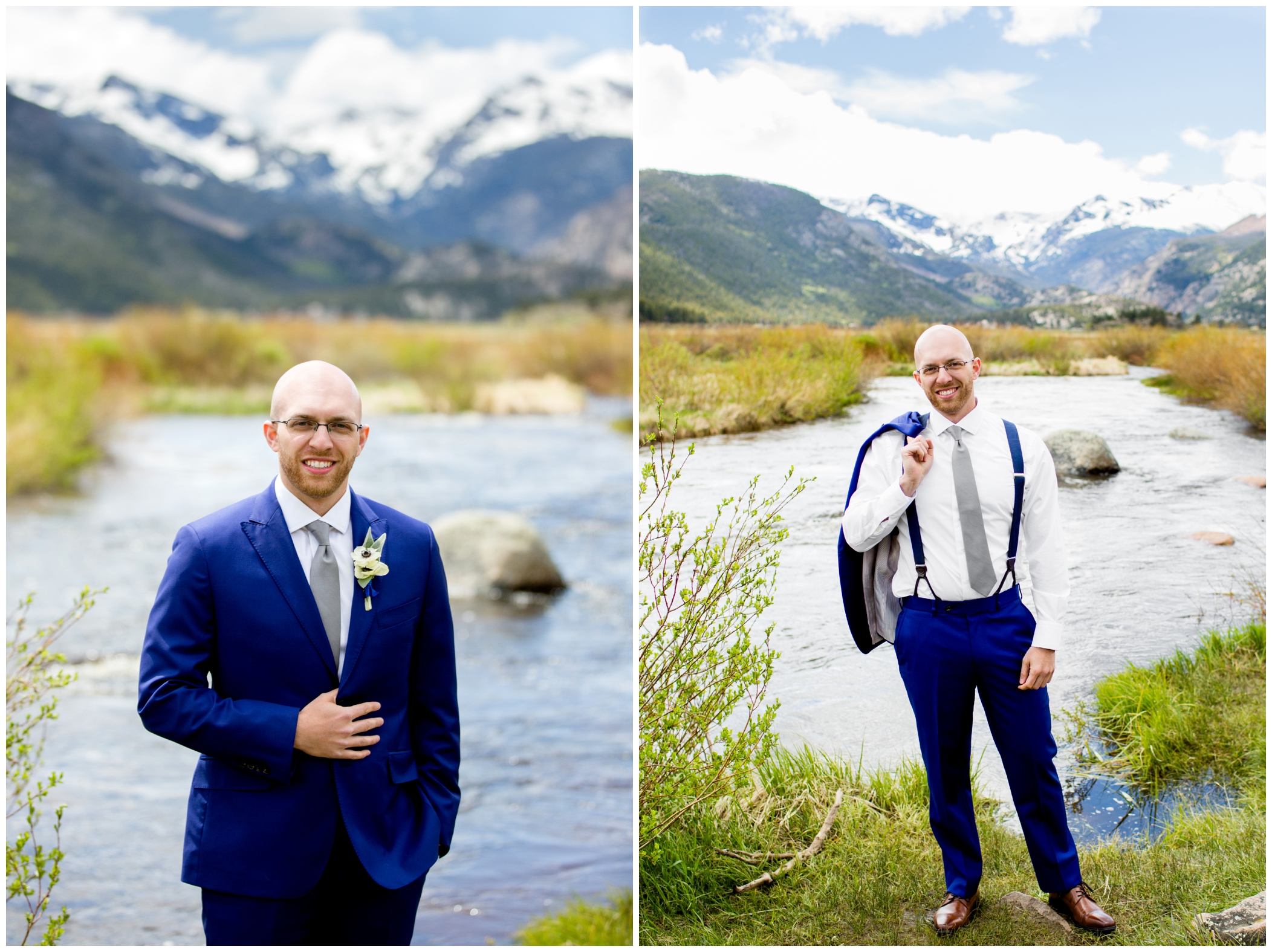 Estes Park Colorado mountain groom in RMNP