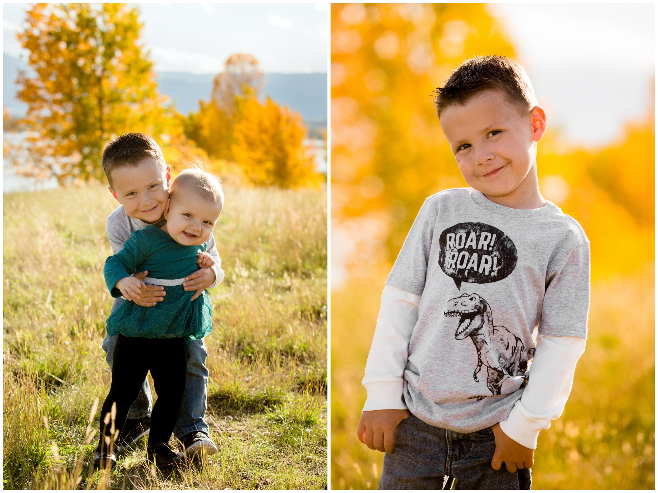 Longmont Colorado family photographs at Coot Lake 