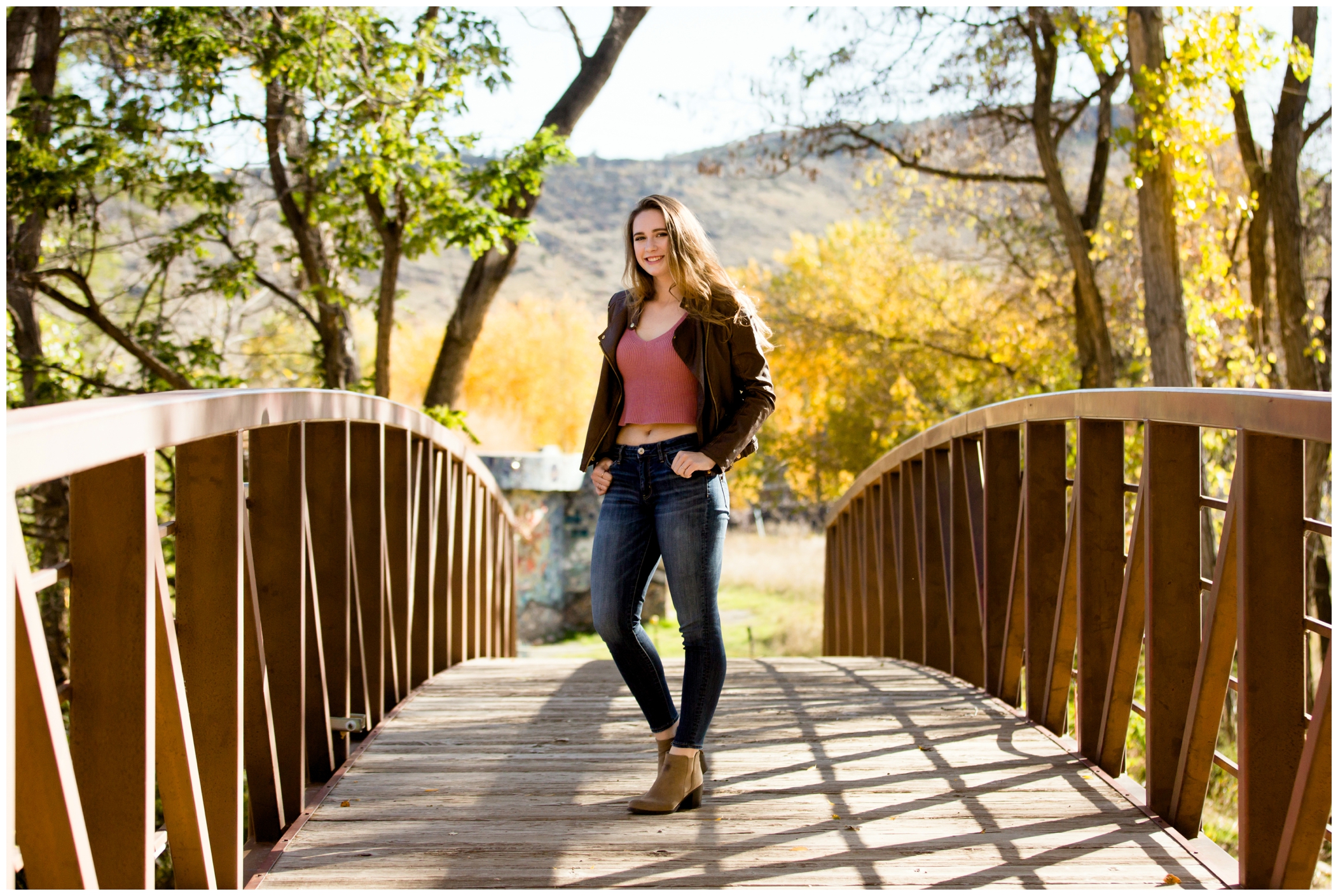 Silver Creek High School senior photos by award-winning Longmont Colorado portrait photographer Plum Pretty Photography