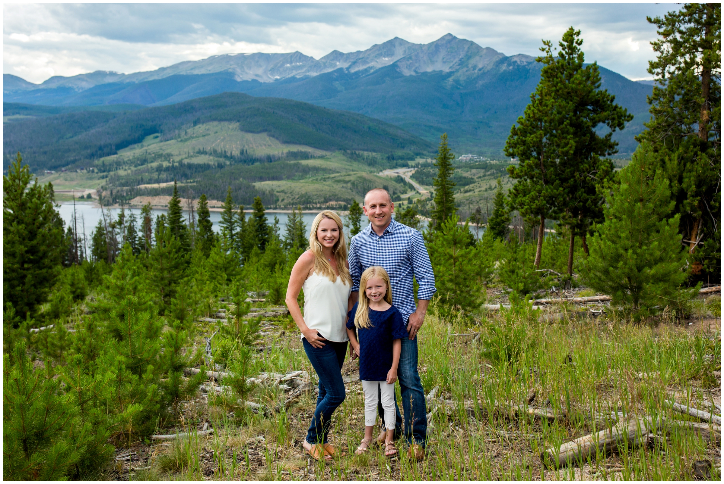 Summit County family photos at Sapphire Point Breckenridge
