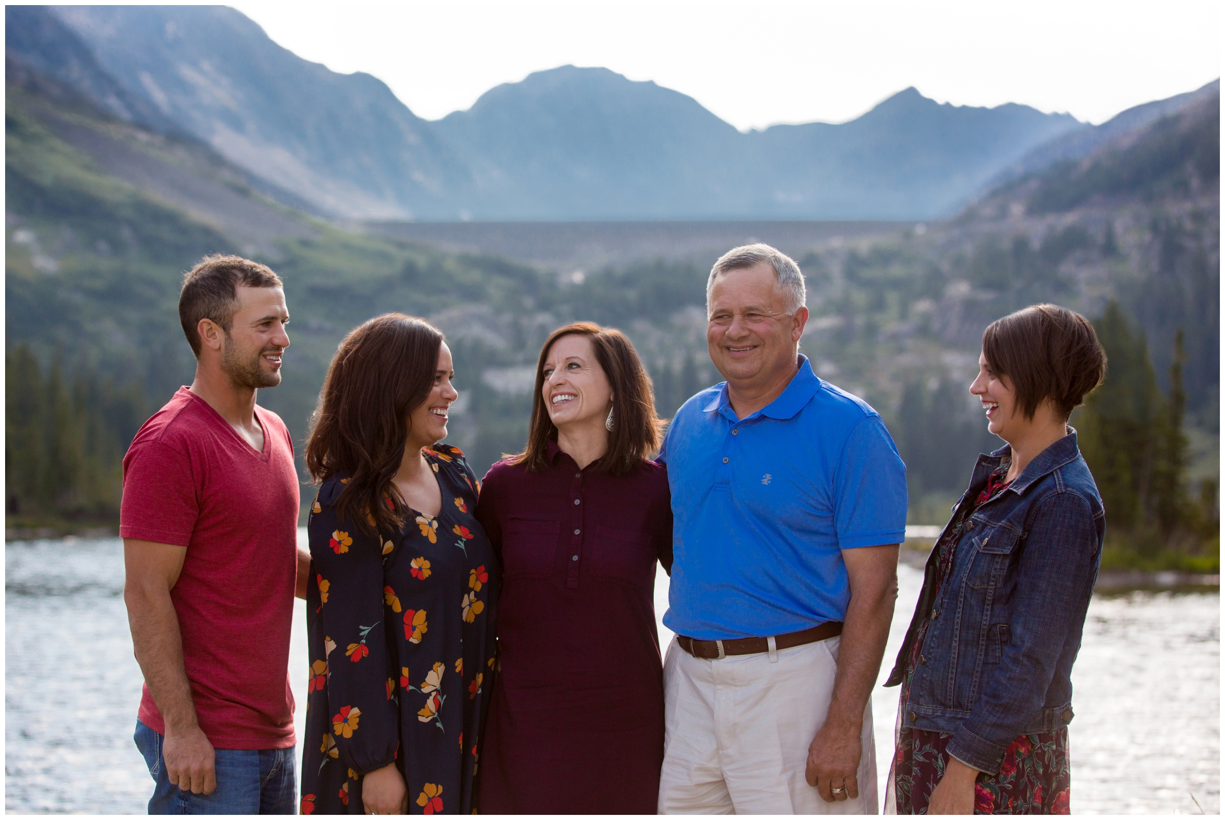 Breckenridge Colorado family pictures at Blue Lakes - Monte Cristo Gulch by award-winning portrait photographer Plum Pretty Photography