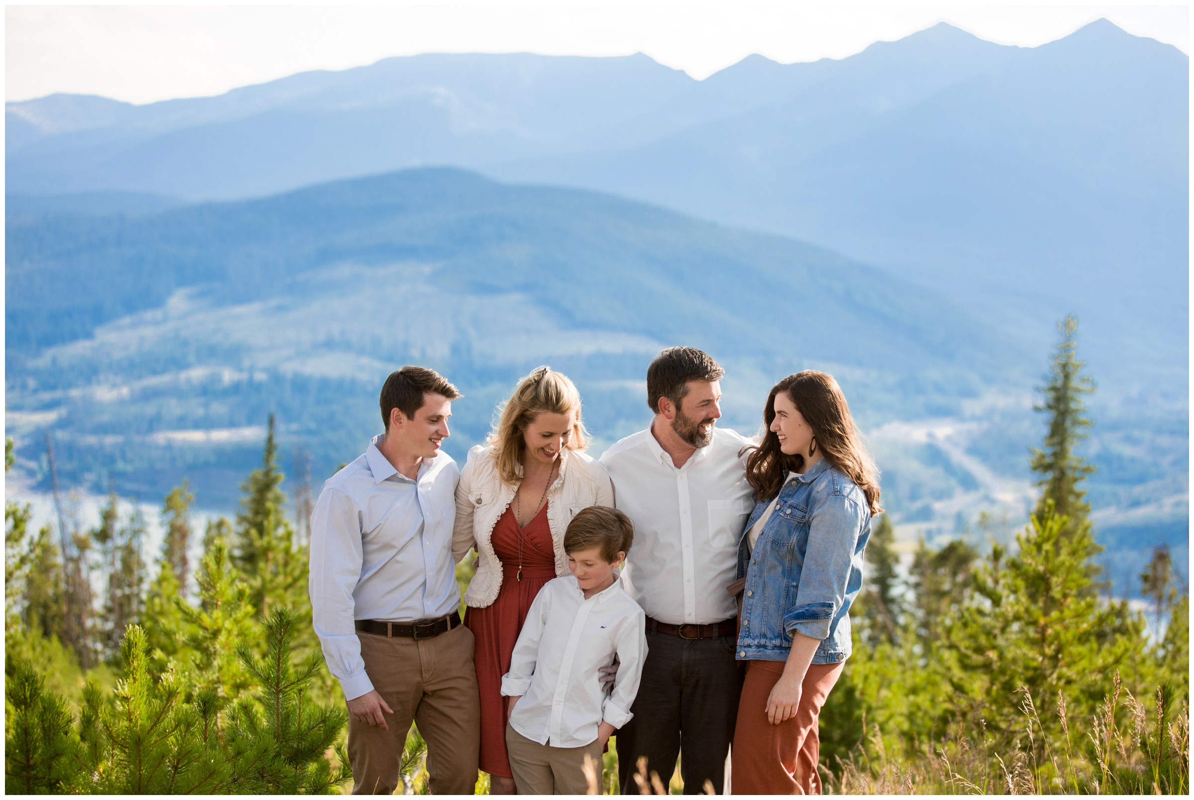 Breckenridge Colorado family portraits at Sapphire Point by award-winning photographer Plum Pretty Photography