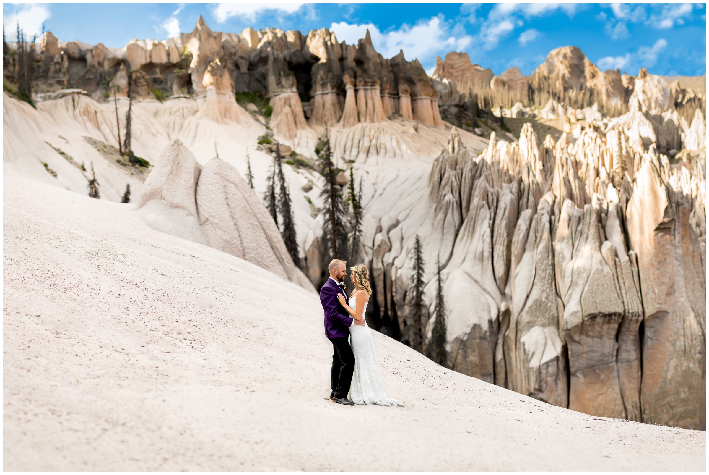 Colorado intimate mountain adventure elopement