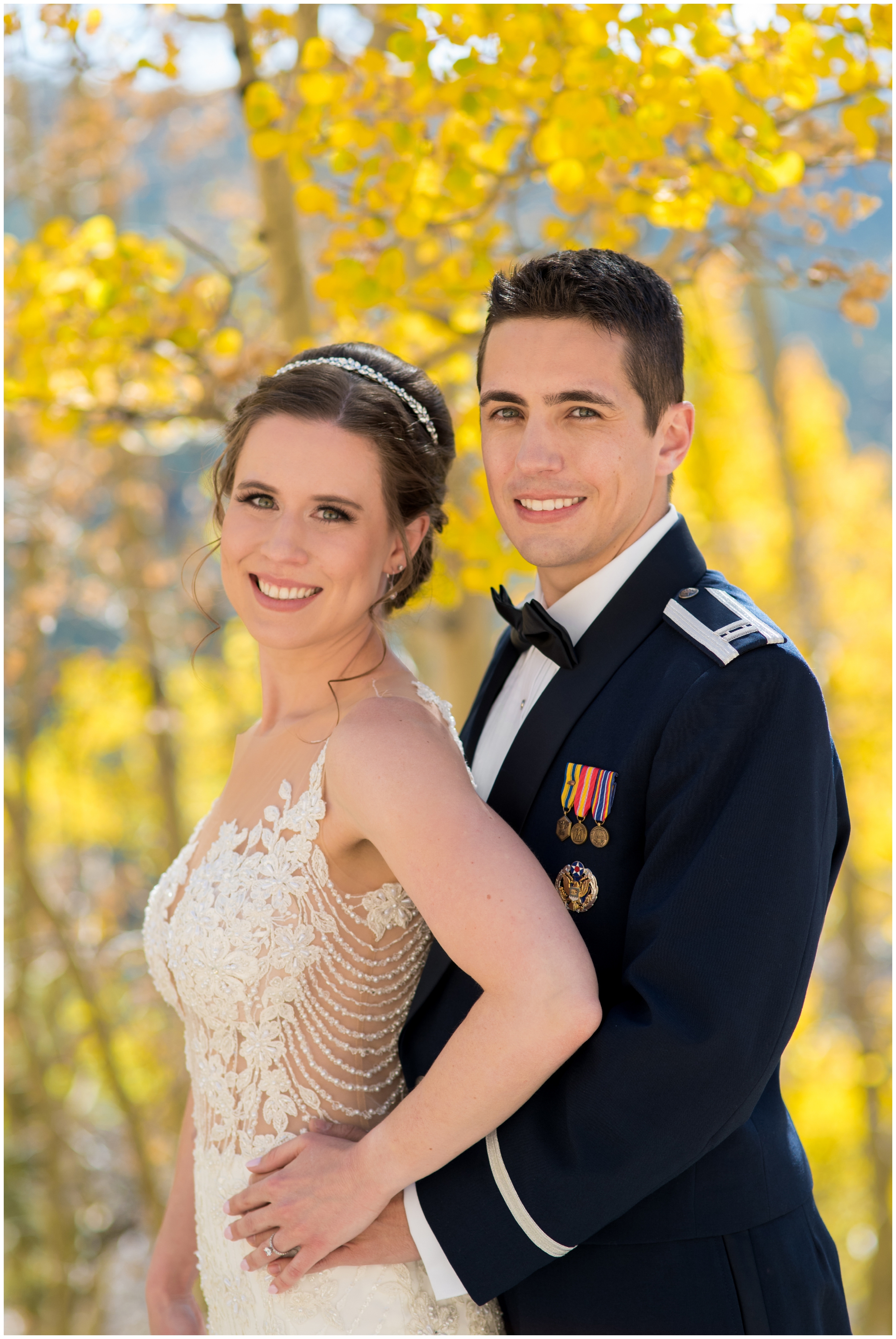 The Lodge at Breckenridge wedding photos by Summit County photographer Plum Pretty Photography. Intimate fall wedding in the Colorado mountains.