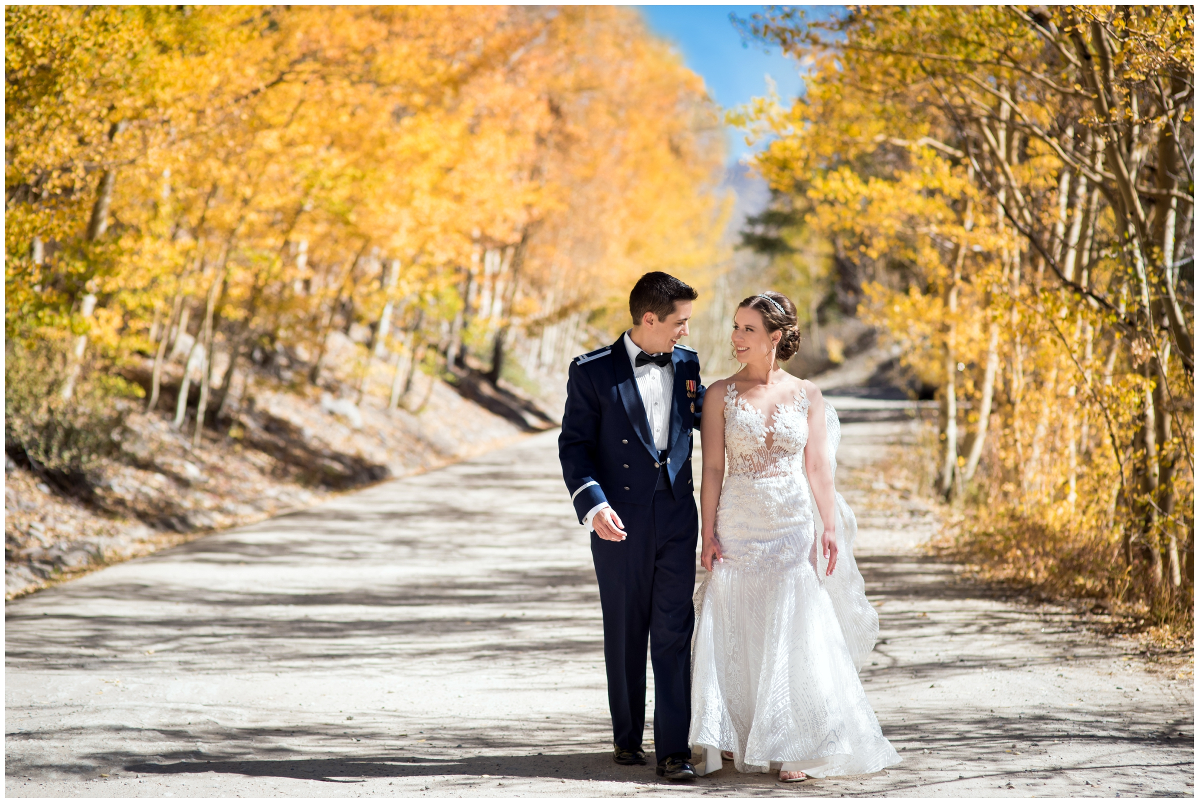 The Lodge at Breckenridge wedding photos by Summit County photographer Plum Pretty Photography. Intimate fall wedding in the Colorado mountains.