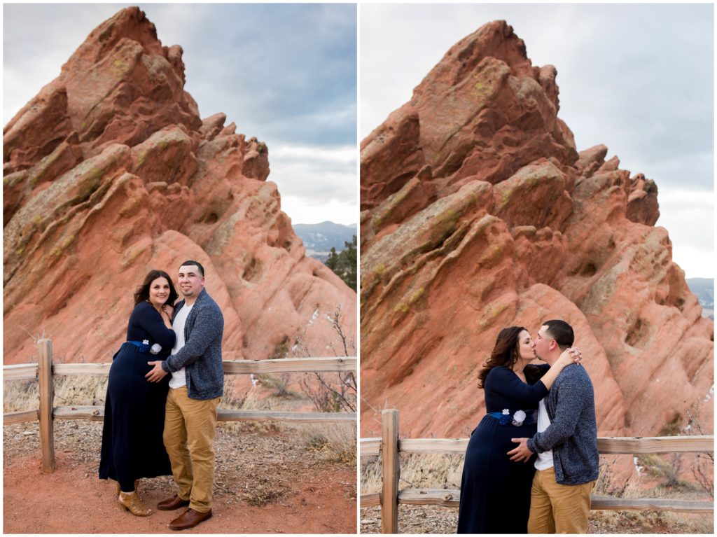 Colorado Springs Maternity Photography Garden of the Gods