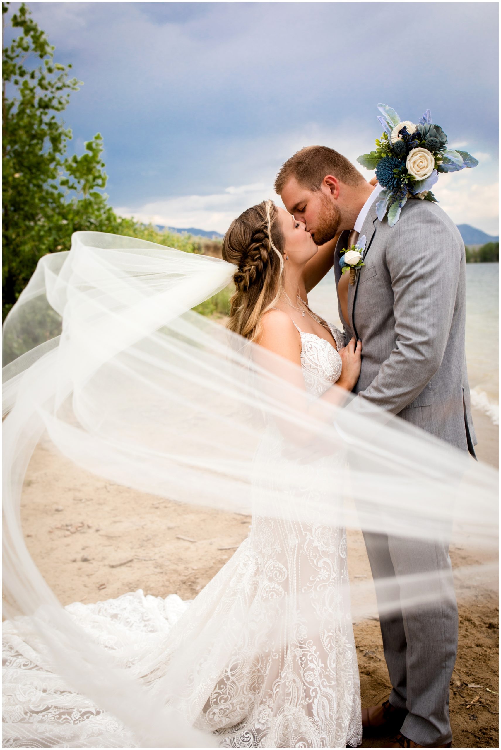 Colorado summer wedding at Noah's Event Center by Westminster wedding photographer Plum Pretty Photography