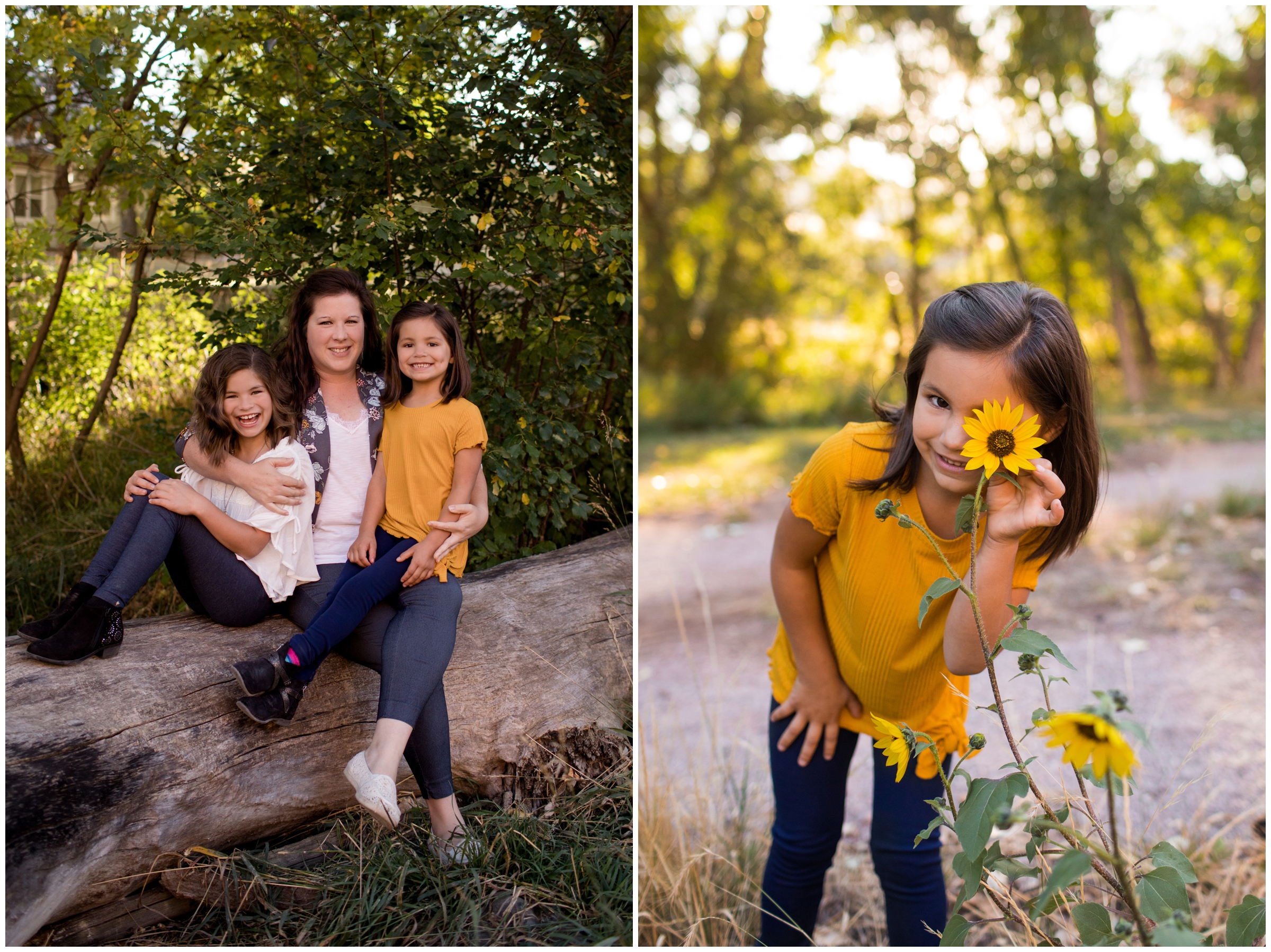 Family photos at Bobcat Ridge Natural Area in Fort Collins by Loveland Colorado family photographer Plum Pretty Photography