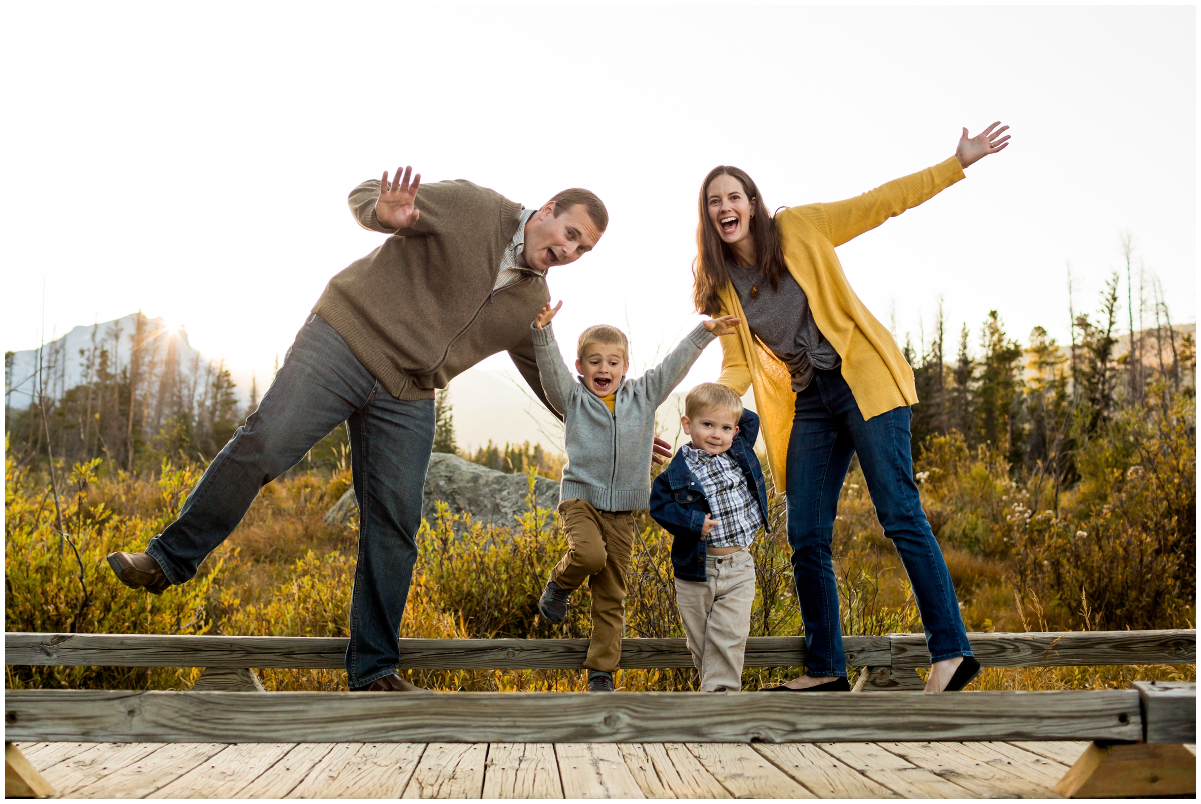 Sprague Lake RMNP family photography session 