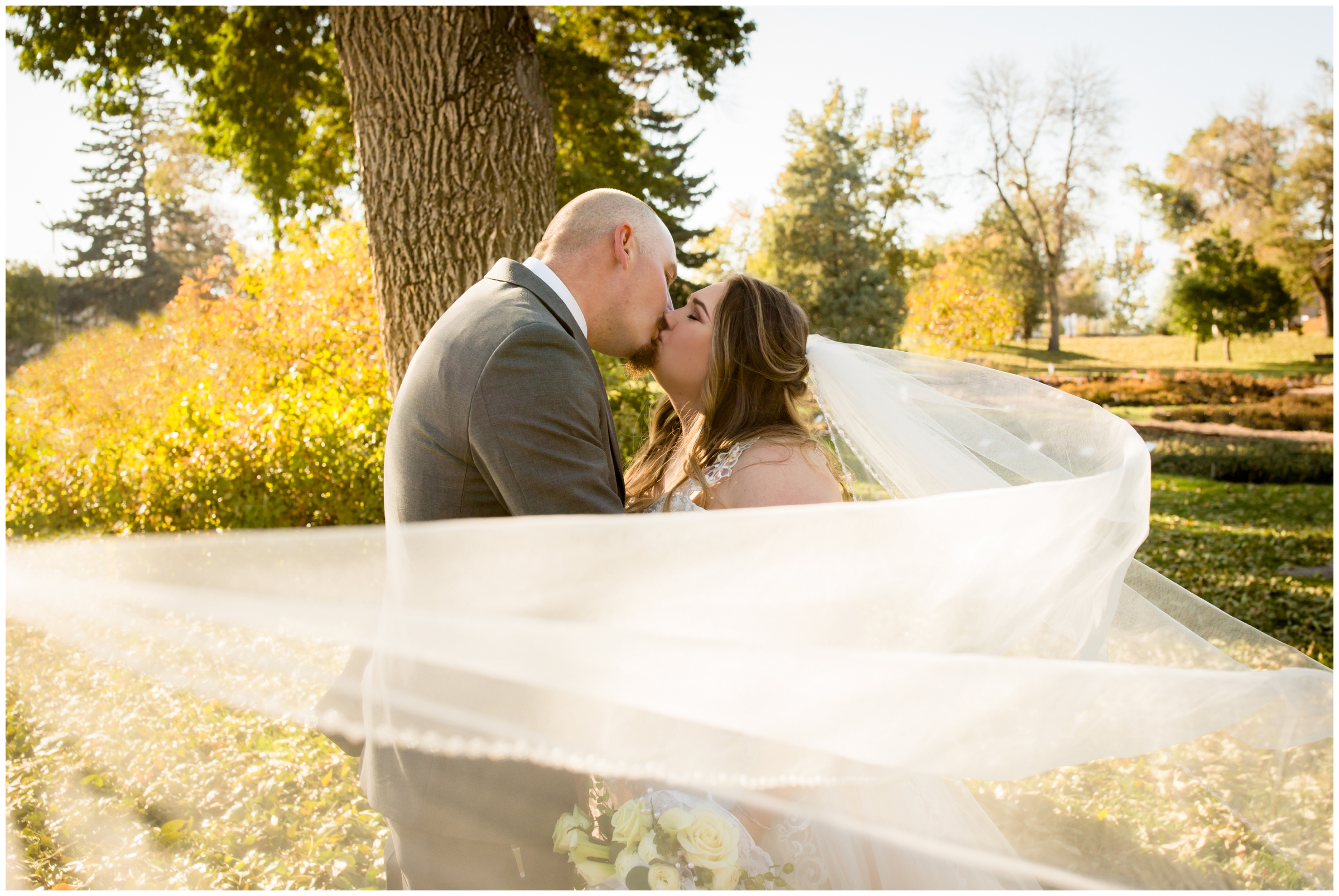 Fort Collins wedding photography at CSU trial gardens by Colorado photographer Plum Pretty Photography
