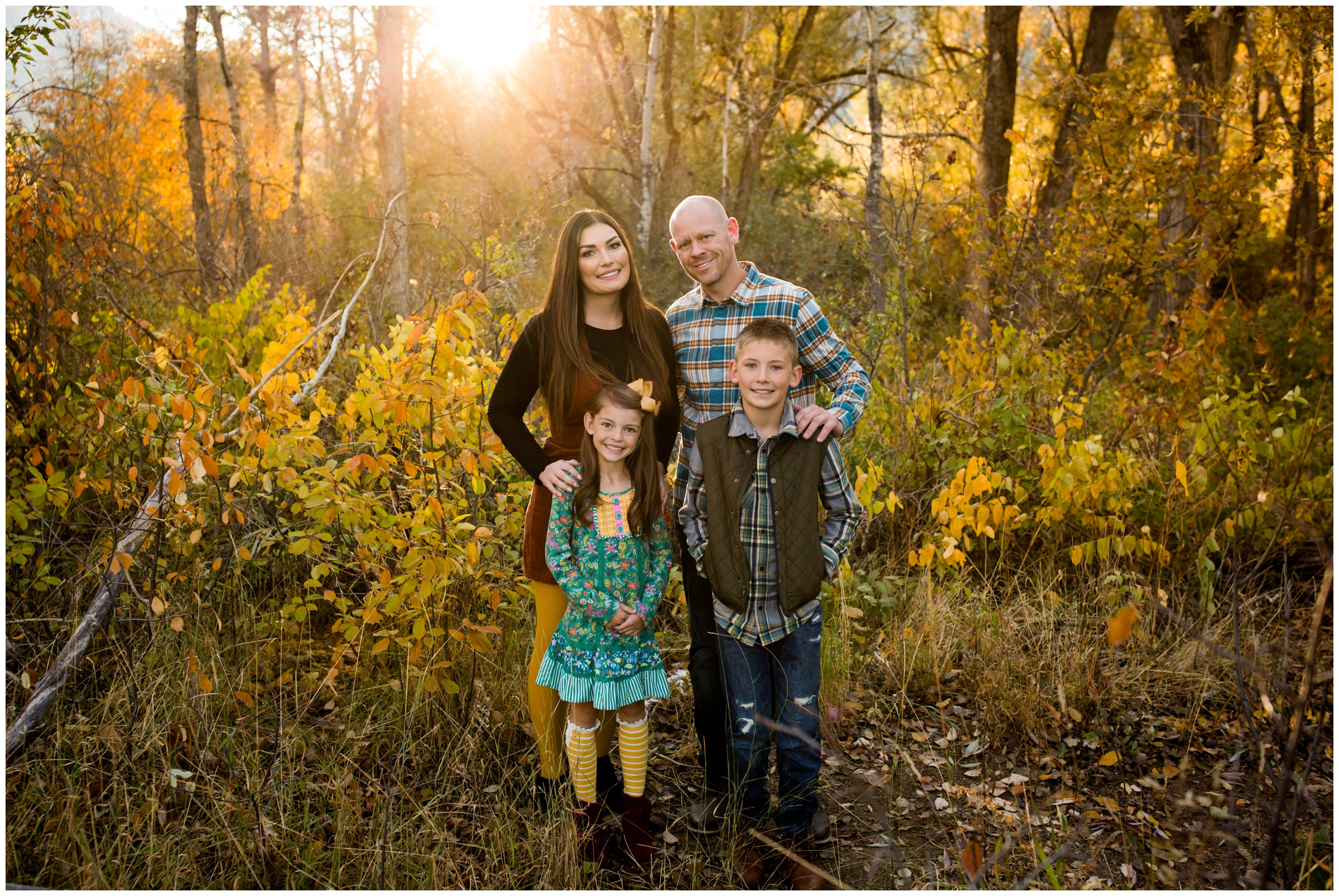 Boulder Colorado family pictures at South Mesa Trail by portrait photographer Plum Pretty Photography