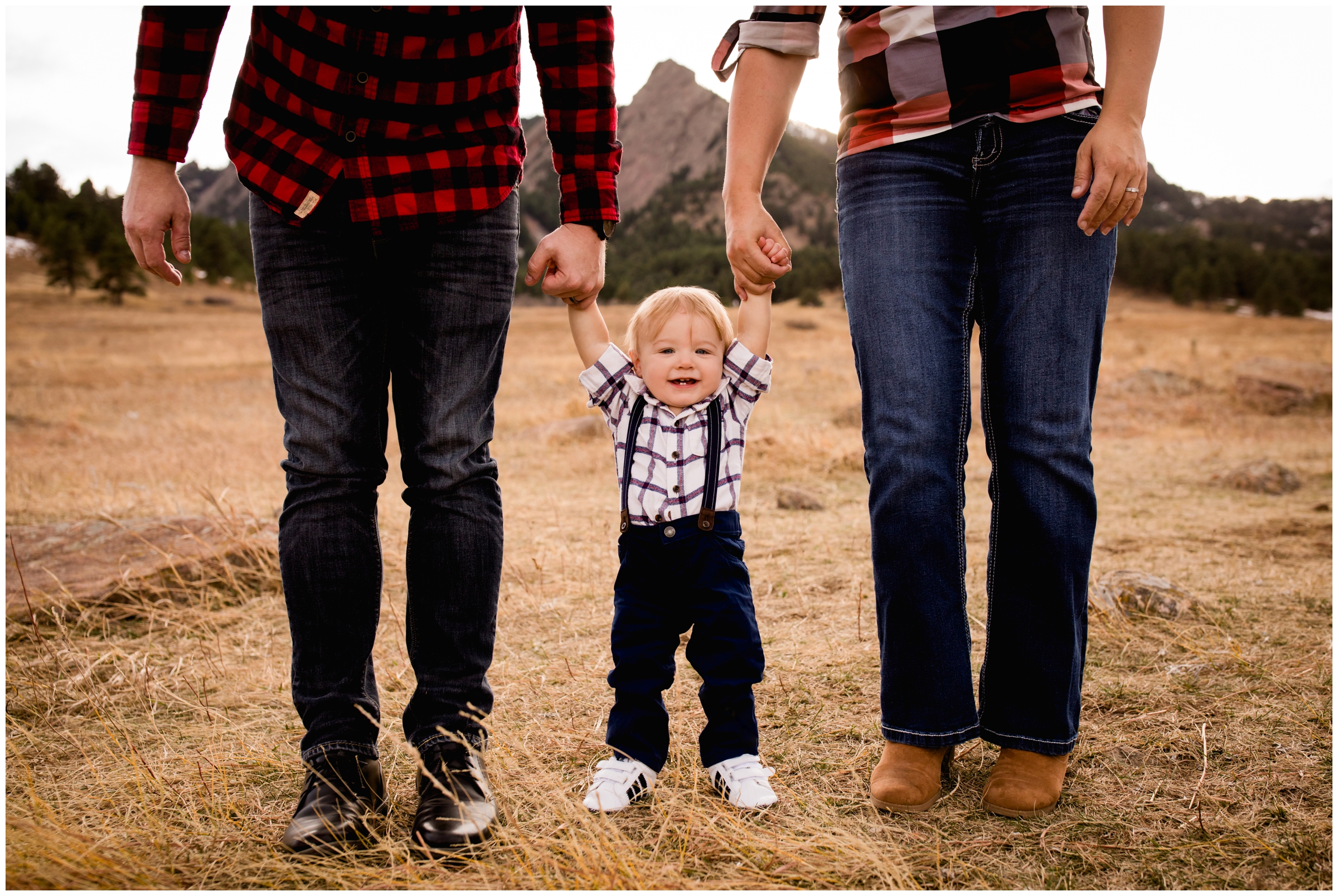 Chautauqua family photos by Boulder Colorado portrait photographer Plum Pretty Photography