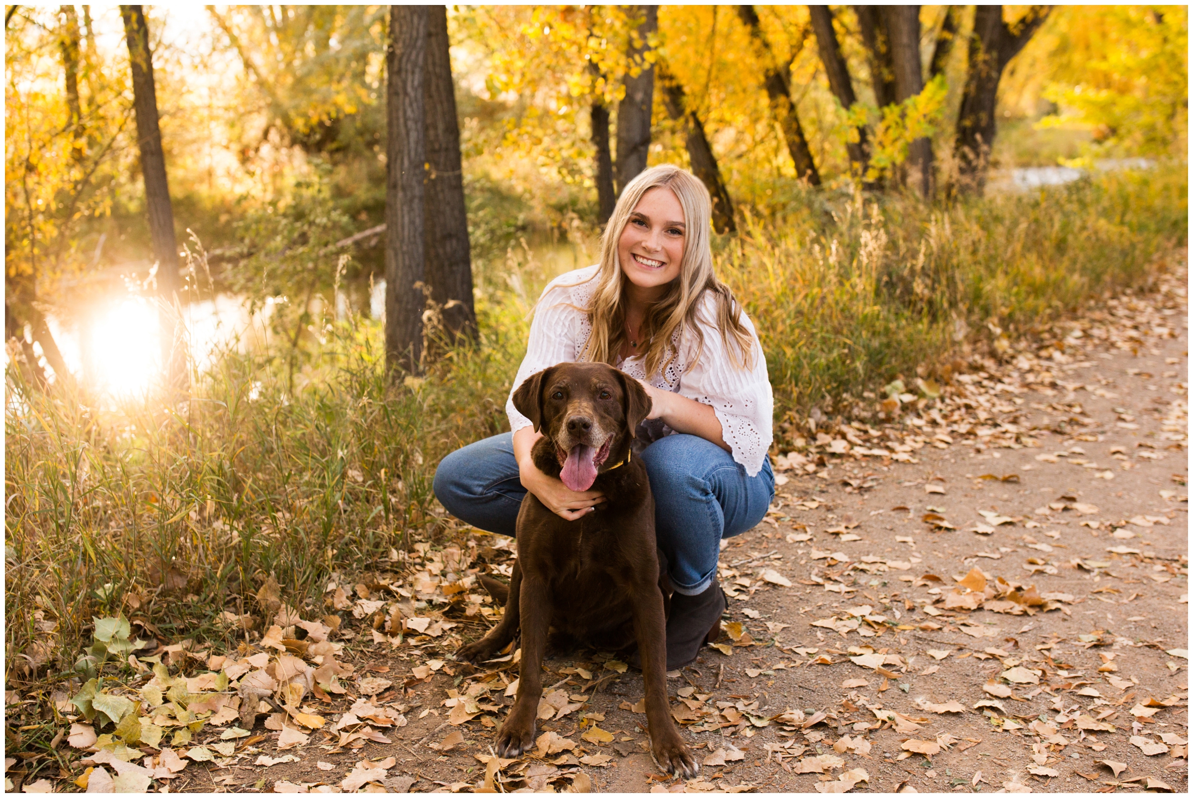 Colorado senior photos with your dog 