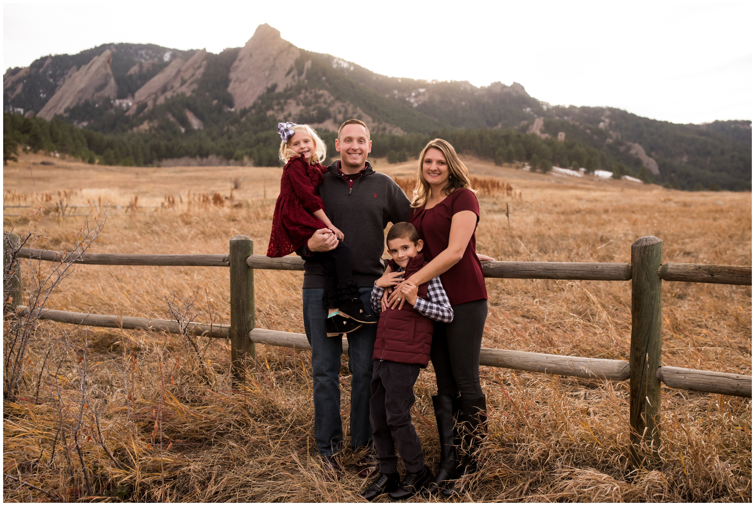 Chautauqua family pictures by Boulder Colorado photographer Plum Pretty Photography