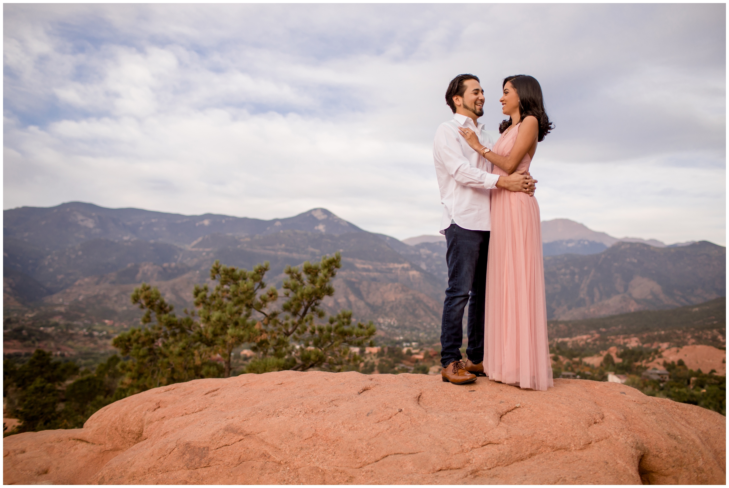 Colorado Springs couple's portraits by Plum Pretty Photography