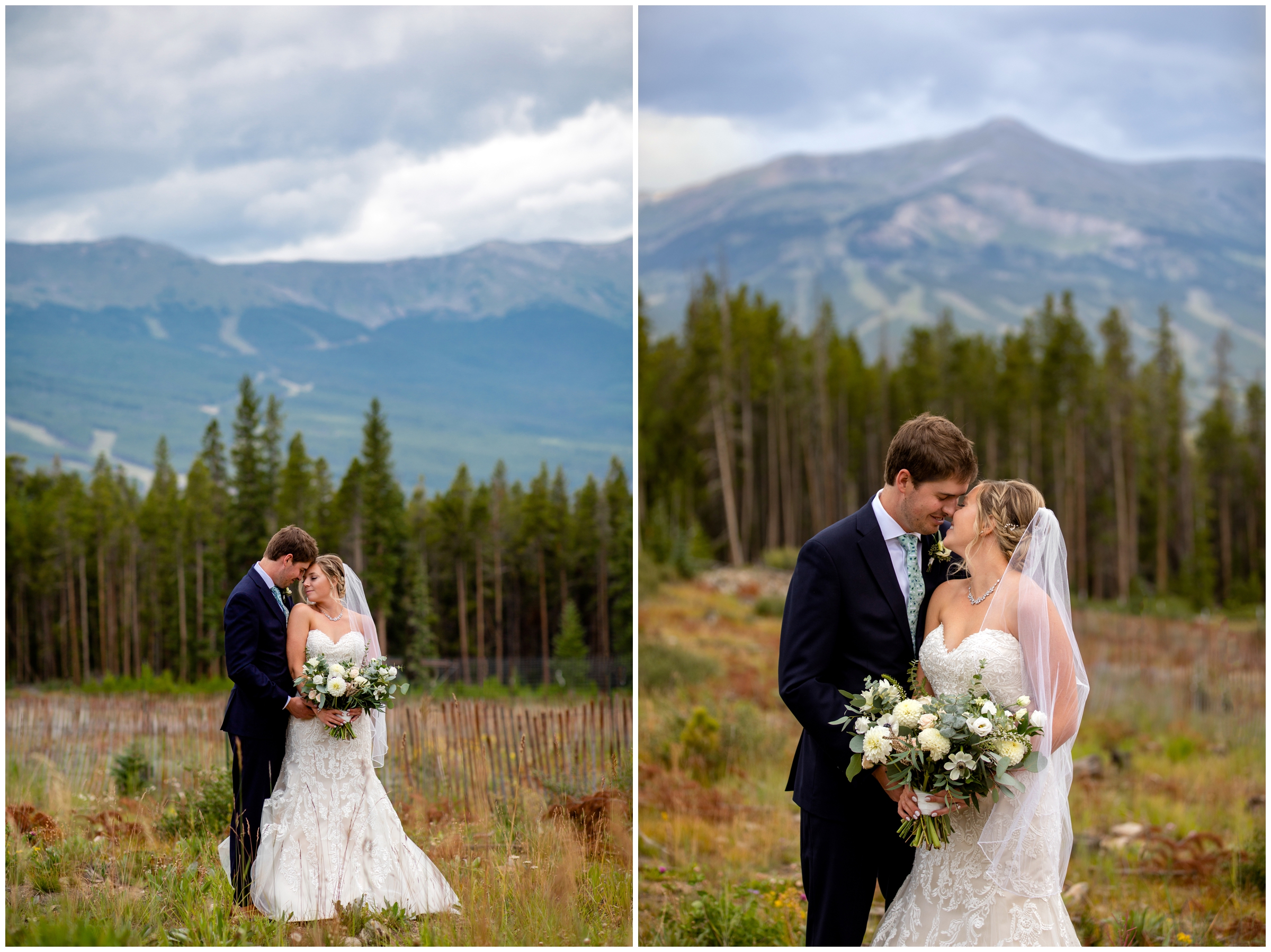 summer mountain wedding inspiration in Breckenridge Colorado  