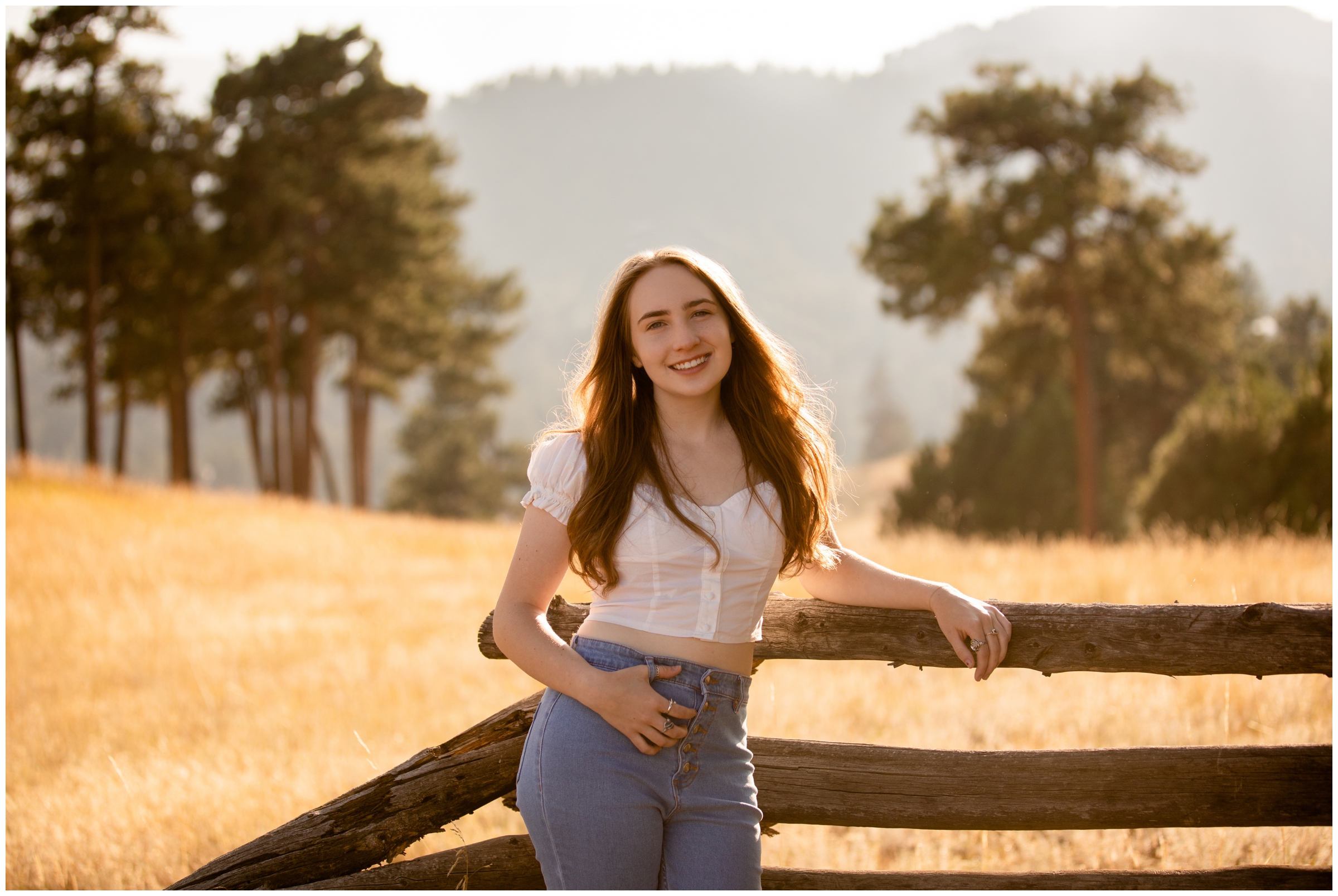 Boulder CO senior portraits at Betasso Preserve by Colorado photographer Plum Pretty Photography