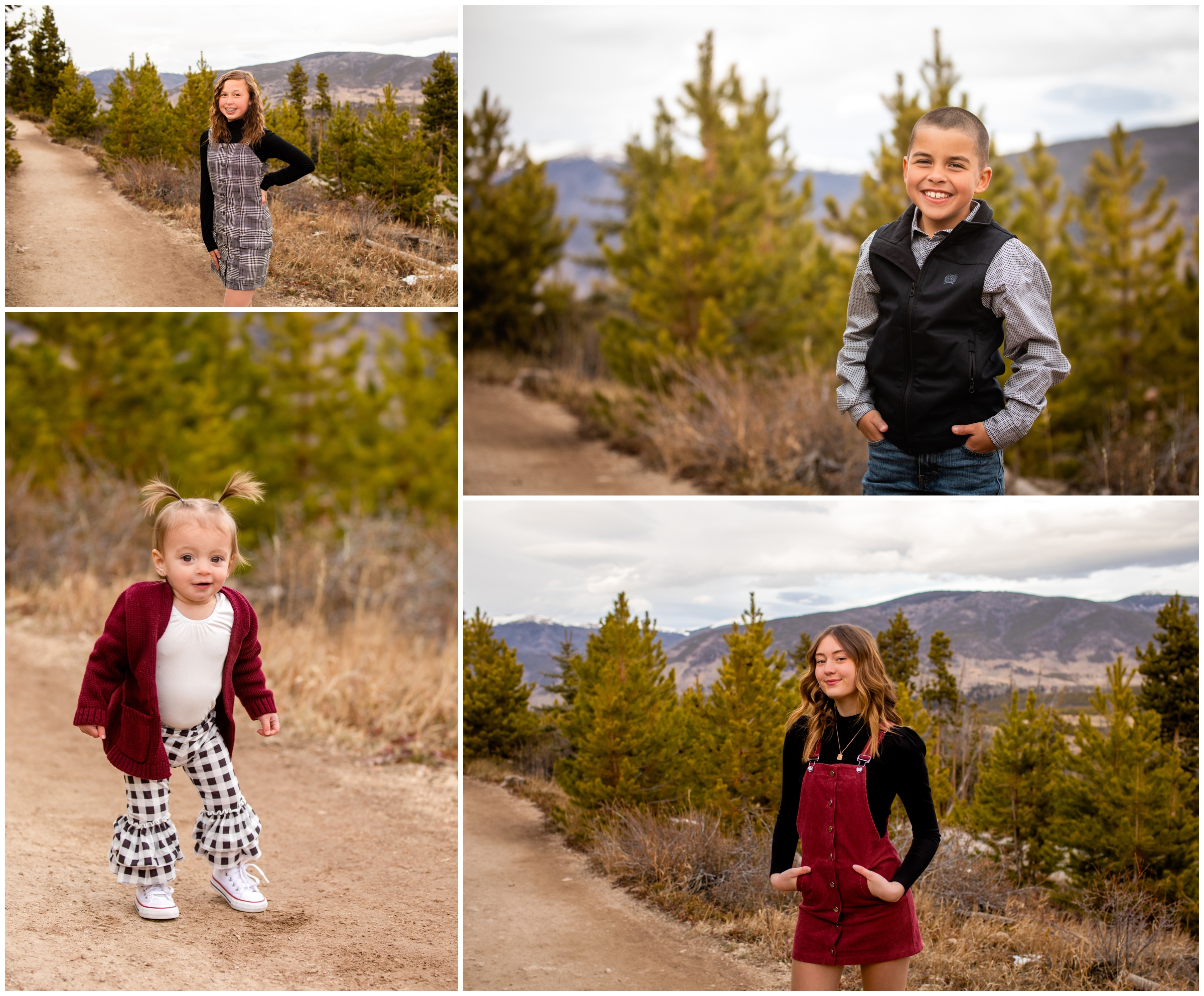 Family photos in Breckenridge at Sapphire Point by Colorado portrait photographer Plum Pretty Photography