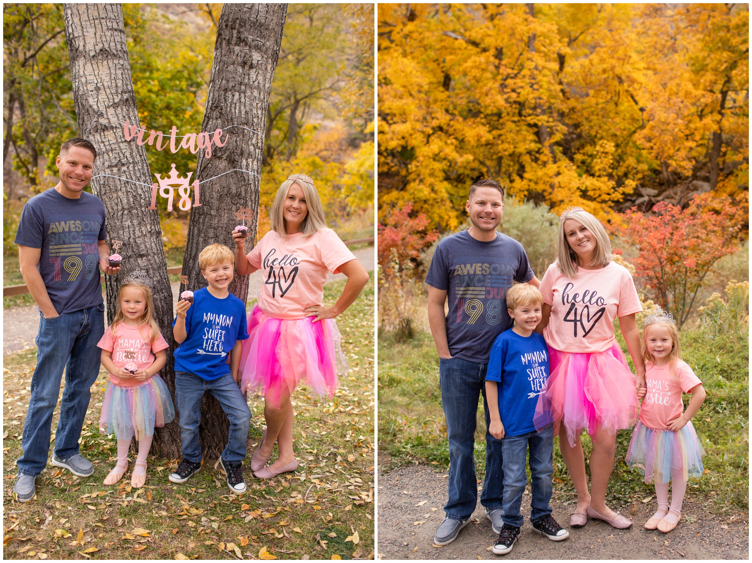 Colorado 40th birthday photoshoot at the Lavern Johnson Park by Lyons CO photographer Plum Pretty Photography 