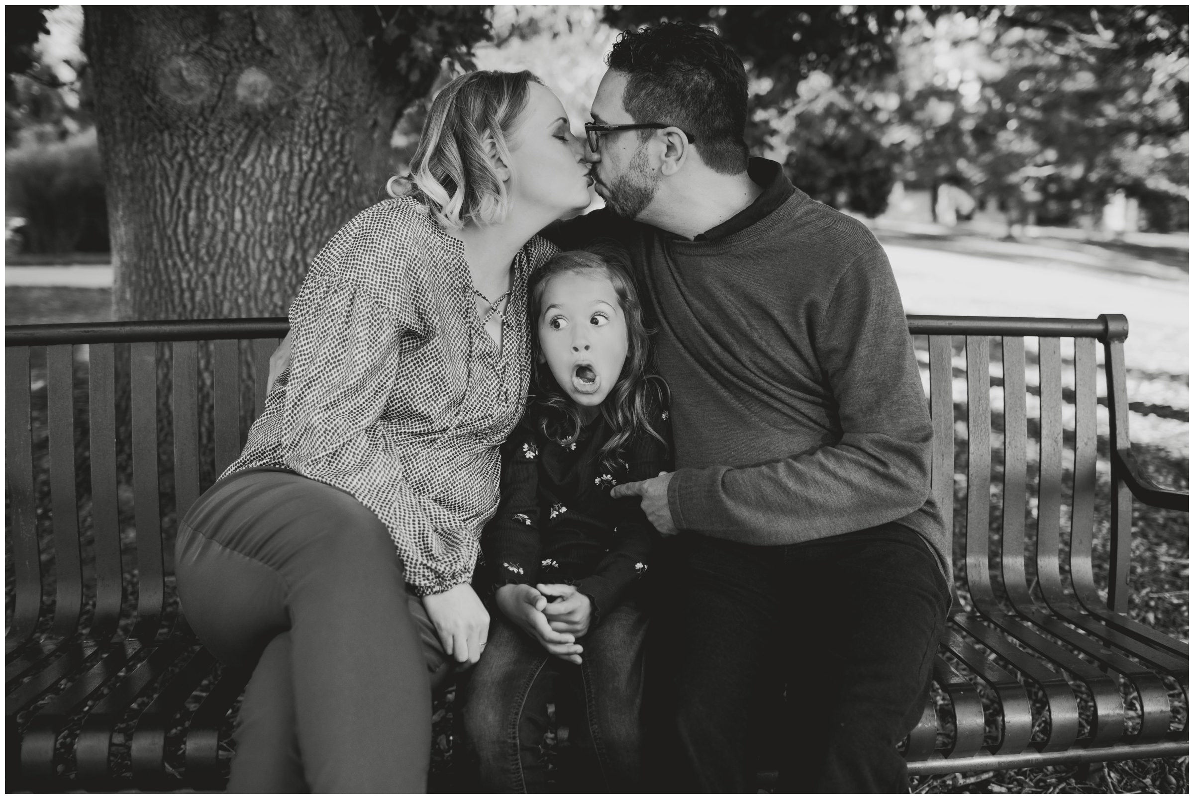 unique family photography session at Cheesman Park in Denver 