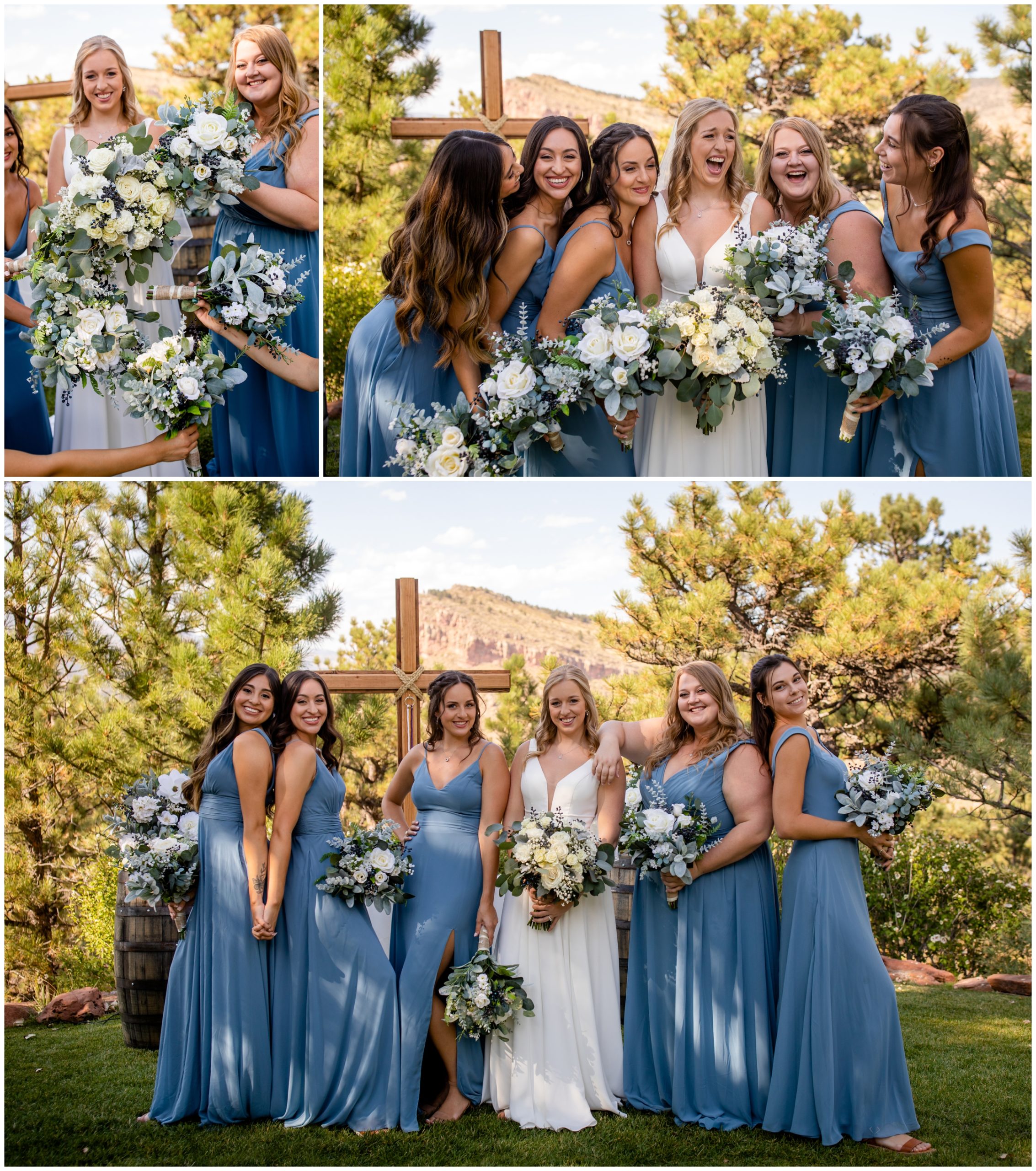 unique bridesmaids pictures by CO photographer Plum Pretty Photography