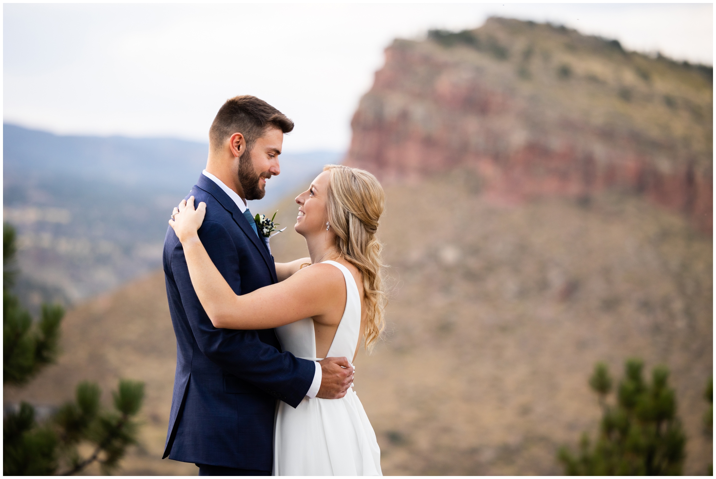 Colorado mountaintop wedding pictures by Plum Pretty Photo
