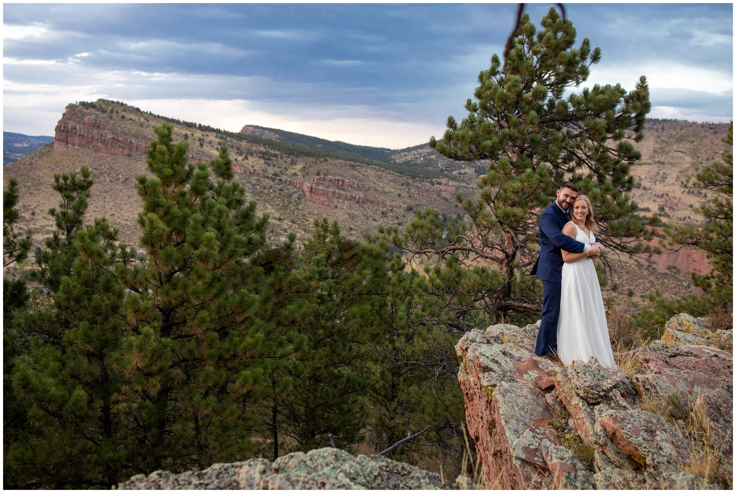 Colorado mountain wedding photos by Plum Pretty Photography