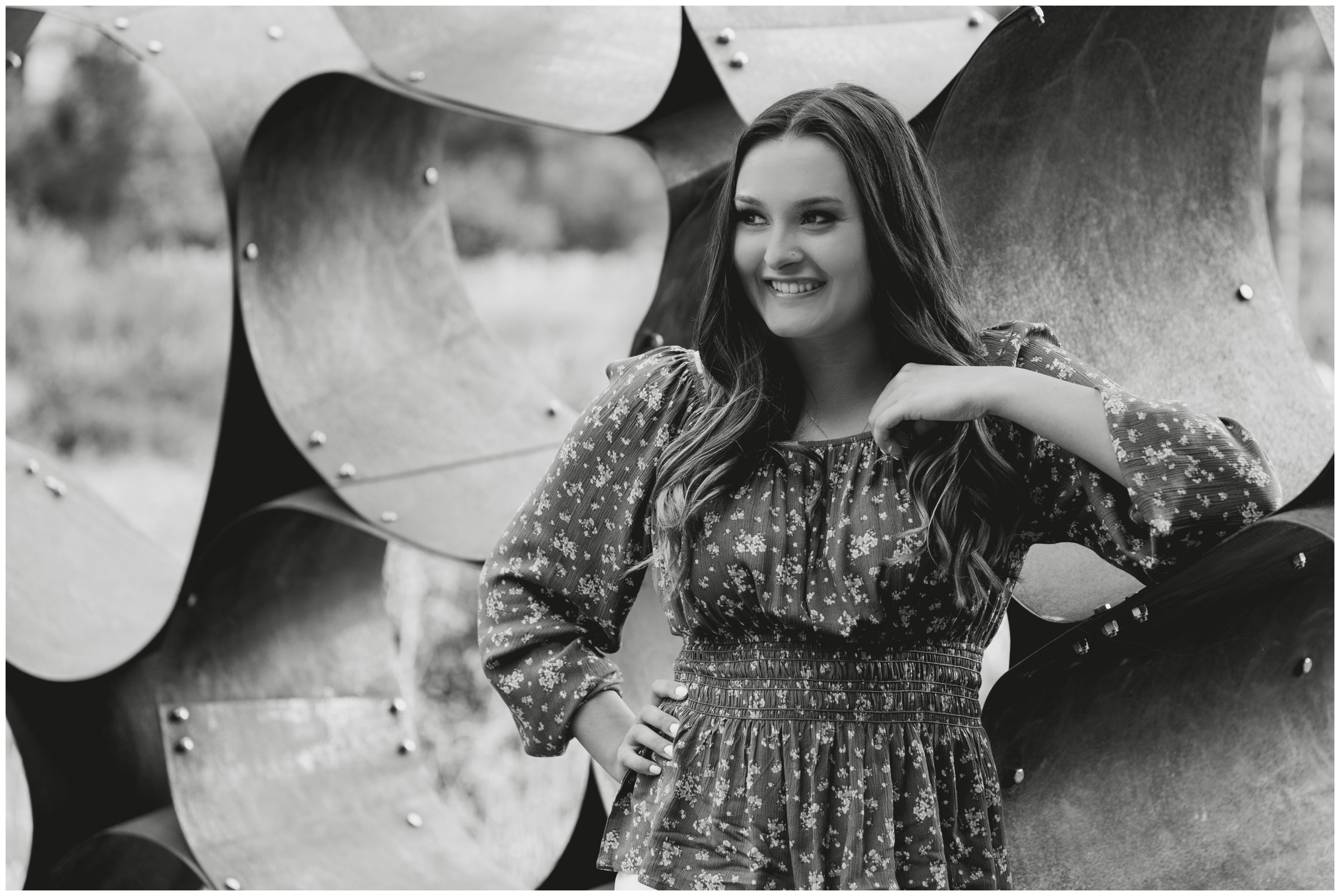 Colorado high school graduation portraits by Plum Pretty photography