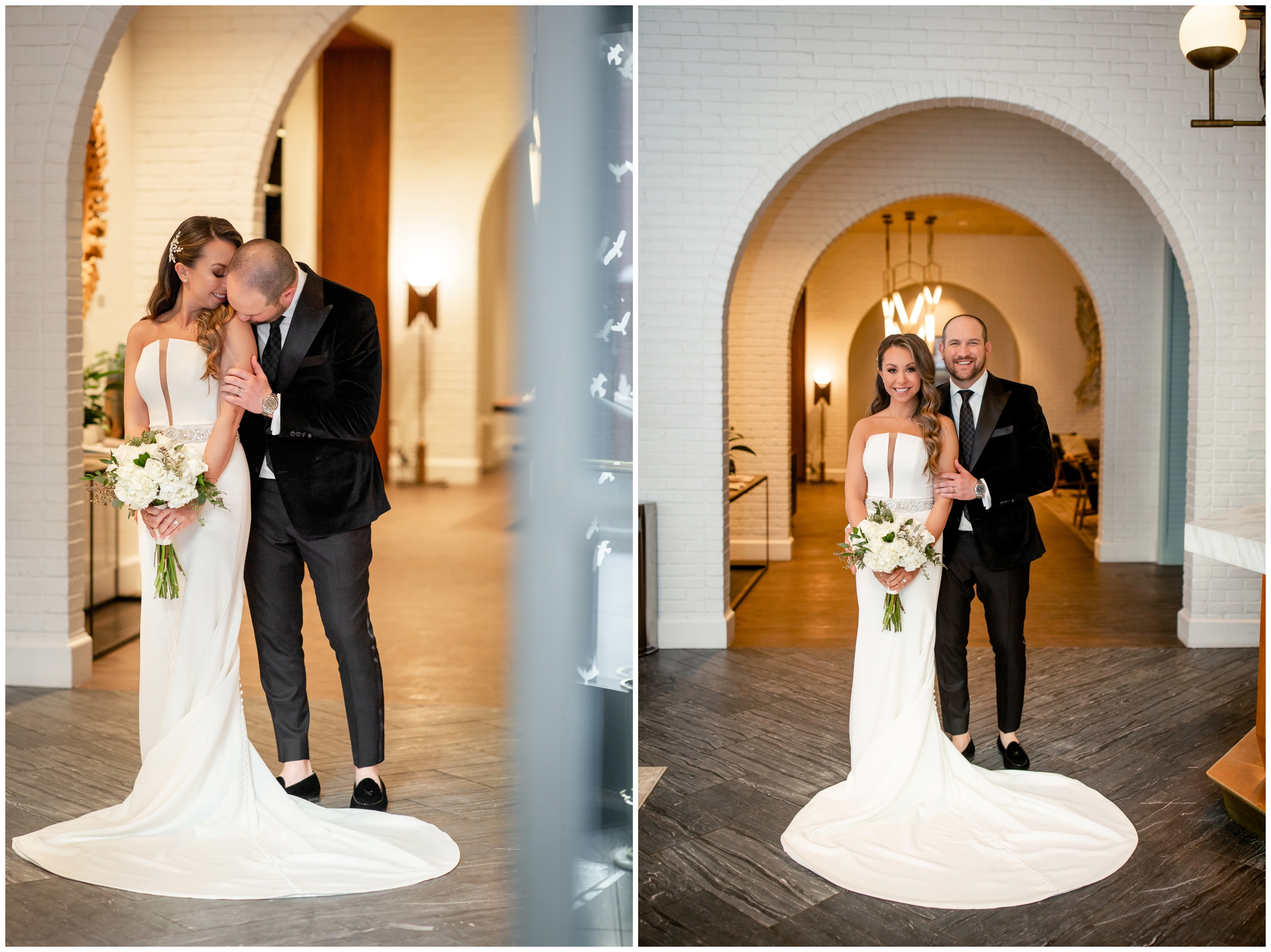 Halcyon Denver wedding photos in Cherry Creek by Colorado photographer Plum Pretty Photography