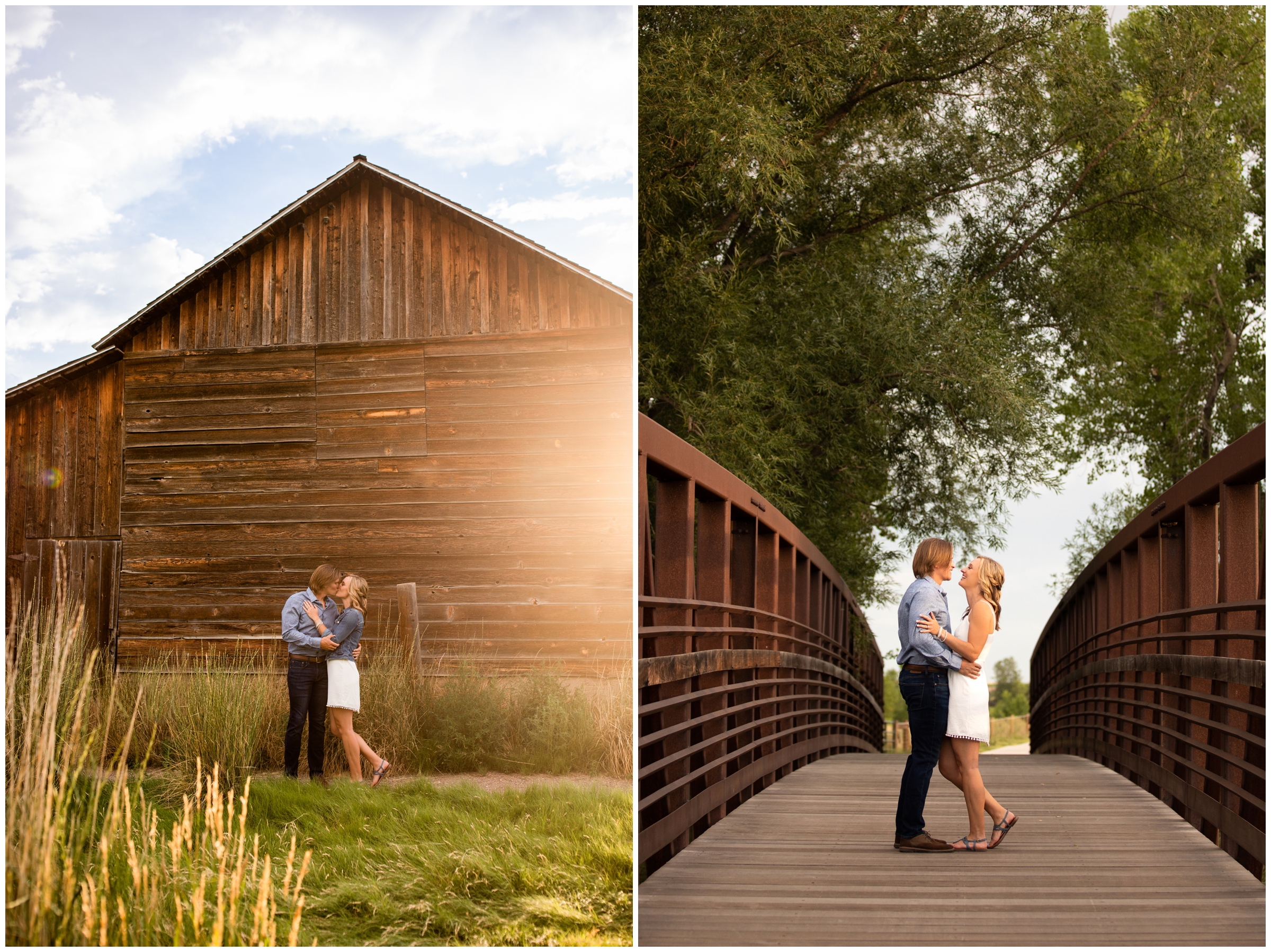 rustic engagement photography inspiration at Sandstone Ranch in Longmont Colorado 