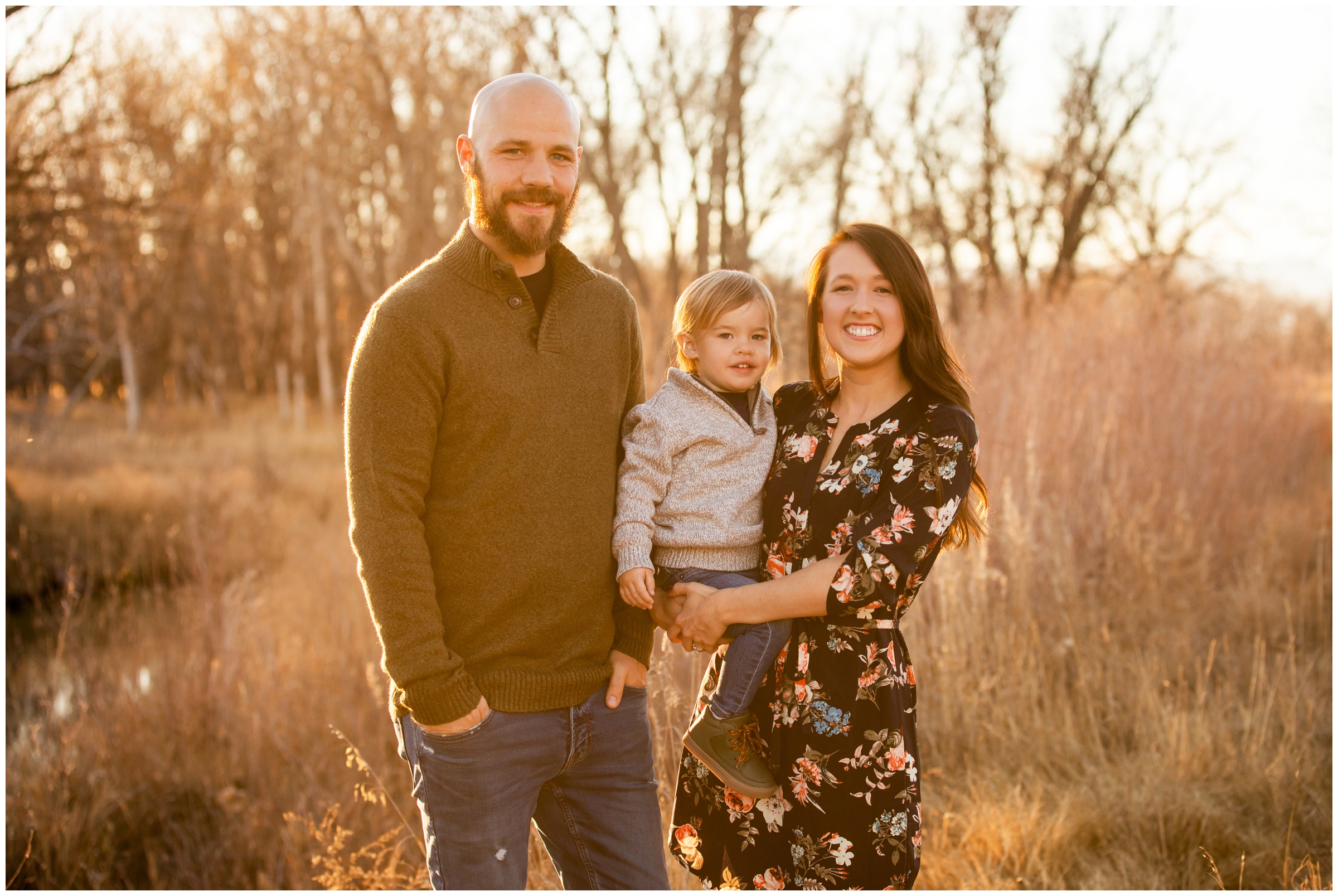 sunny fall family photos in northern Colorado by Plum Pretty Photos