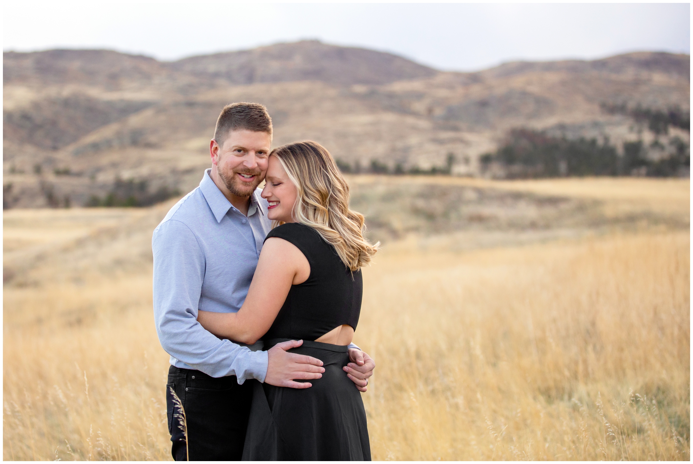 Loveland couples portraits at Bobcat Ridge by Fort Collins wedding photographer Plum Pretty Photography