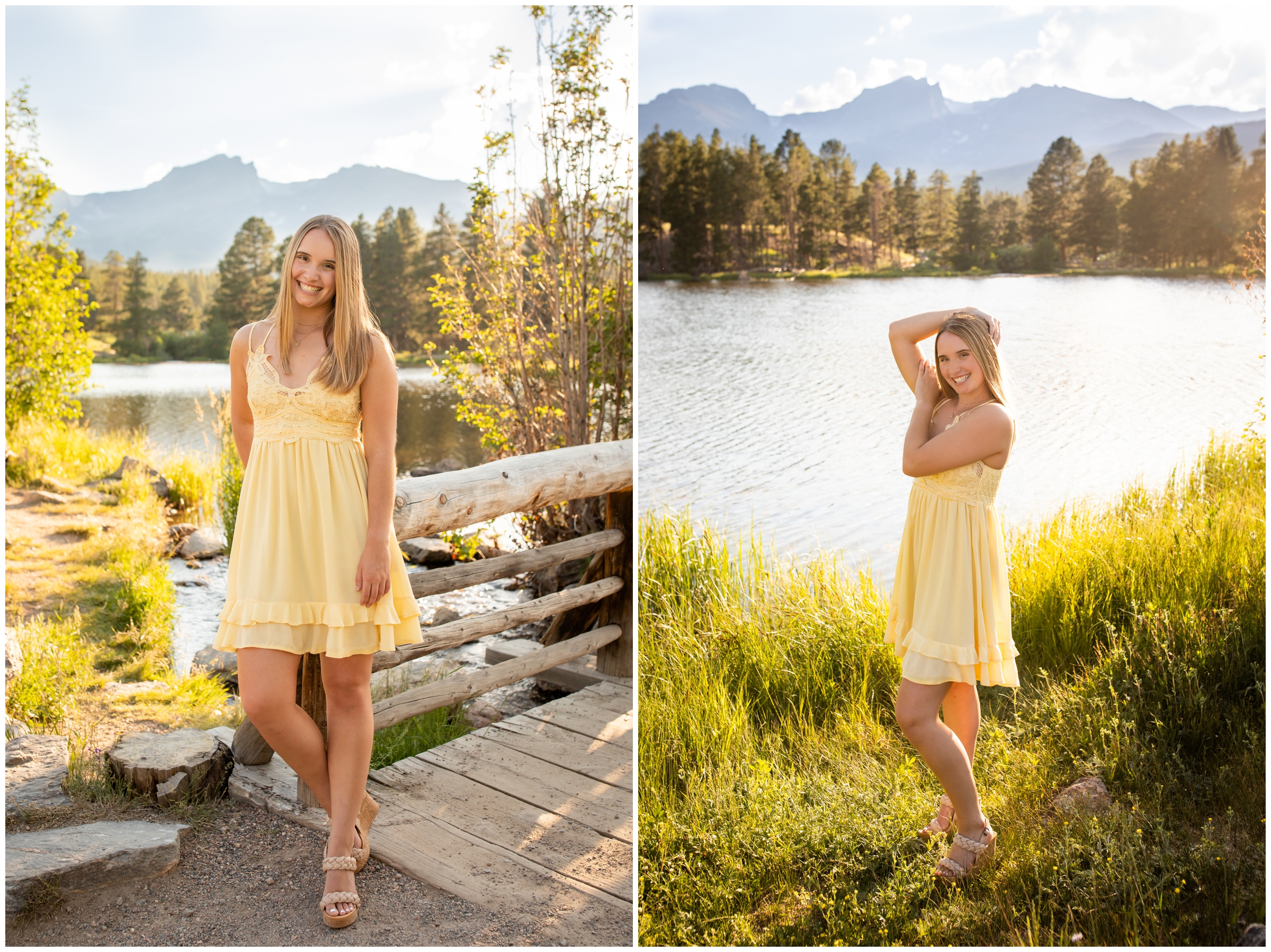 high school graduation portraits in Rocky Mountain National Park in Estes Park 