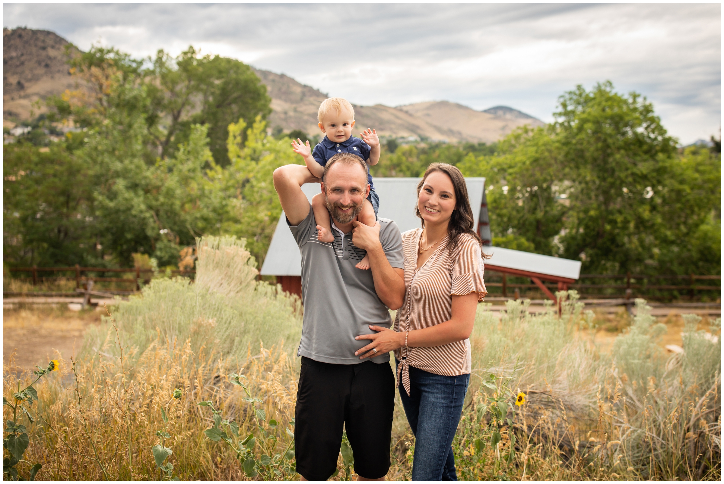 Colorado family photography session at the Golden History Park by Plum Pretty Photography