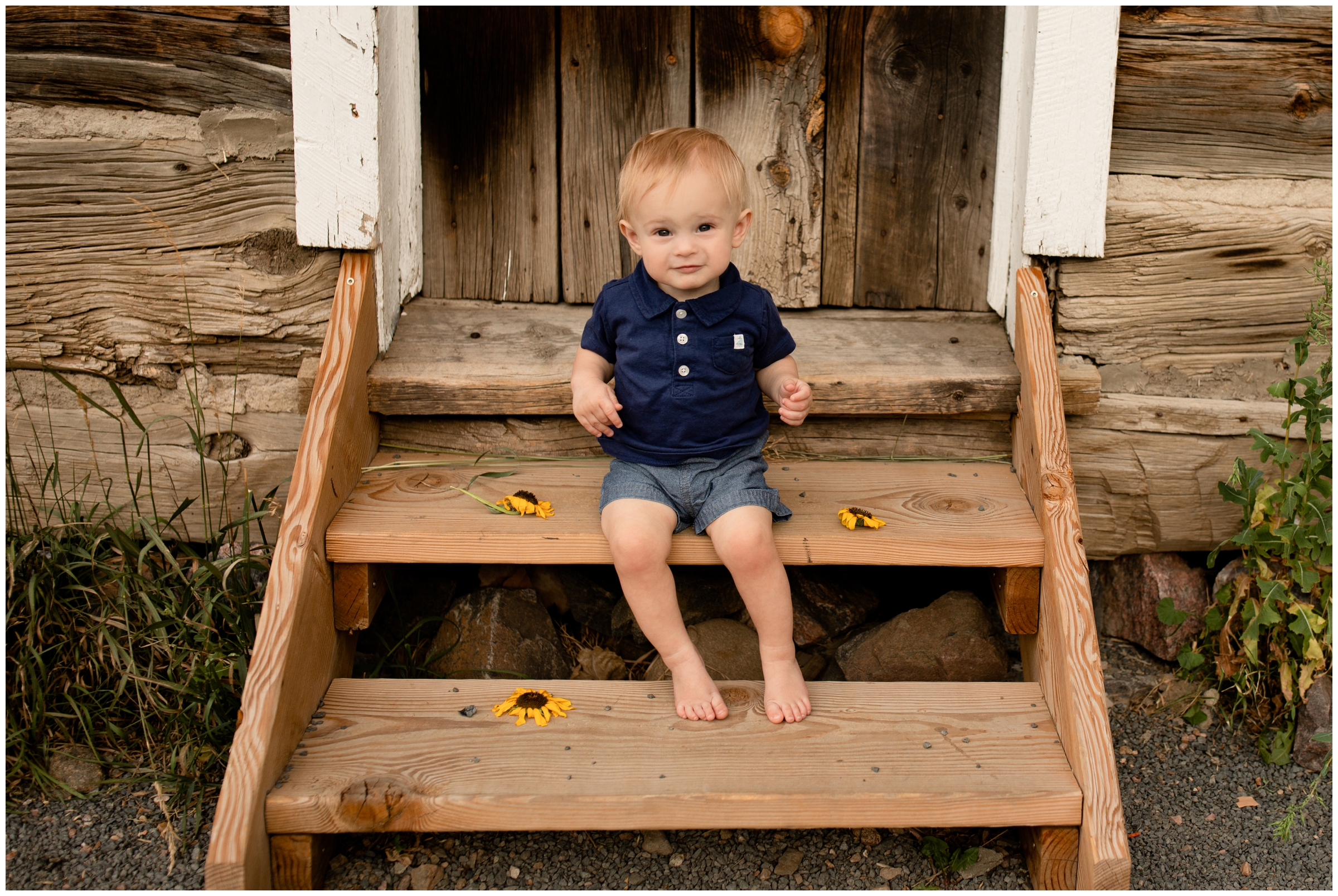 Golden History Park Colorado family photography session during summer