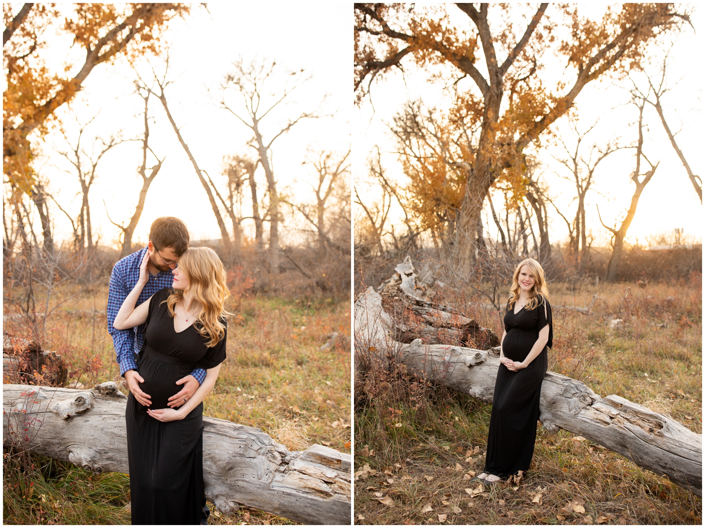 fall maternity inspiration at 17 mile house park in Centennial Colorado 
