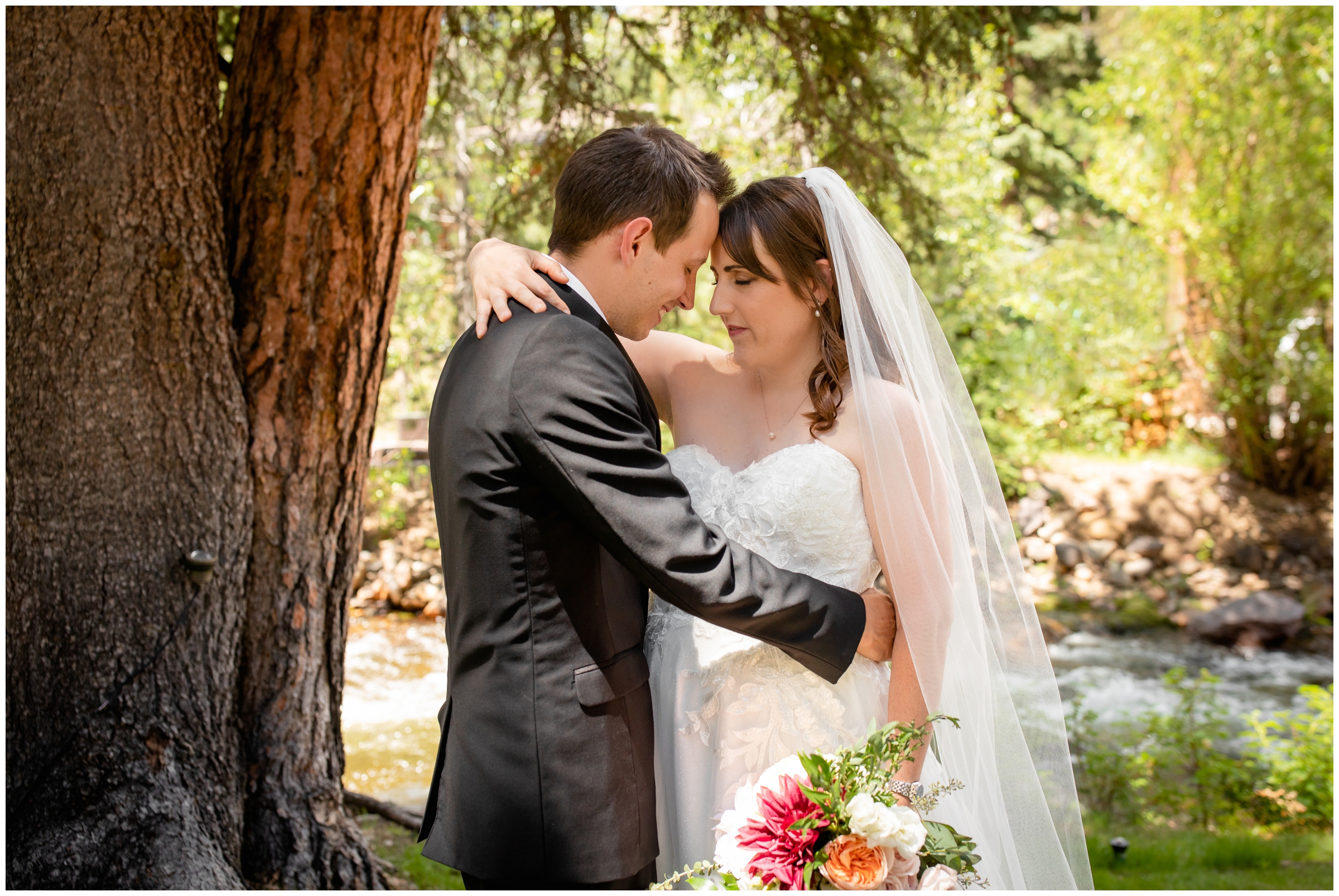Hermit Park wedding photos during summer by Estes Park mountain photographer Plum Pretty Photography