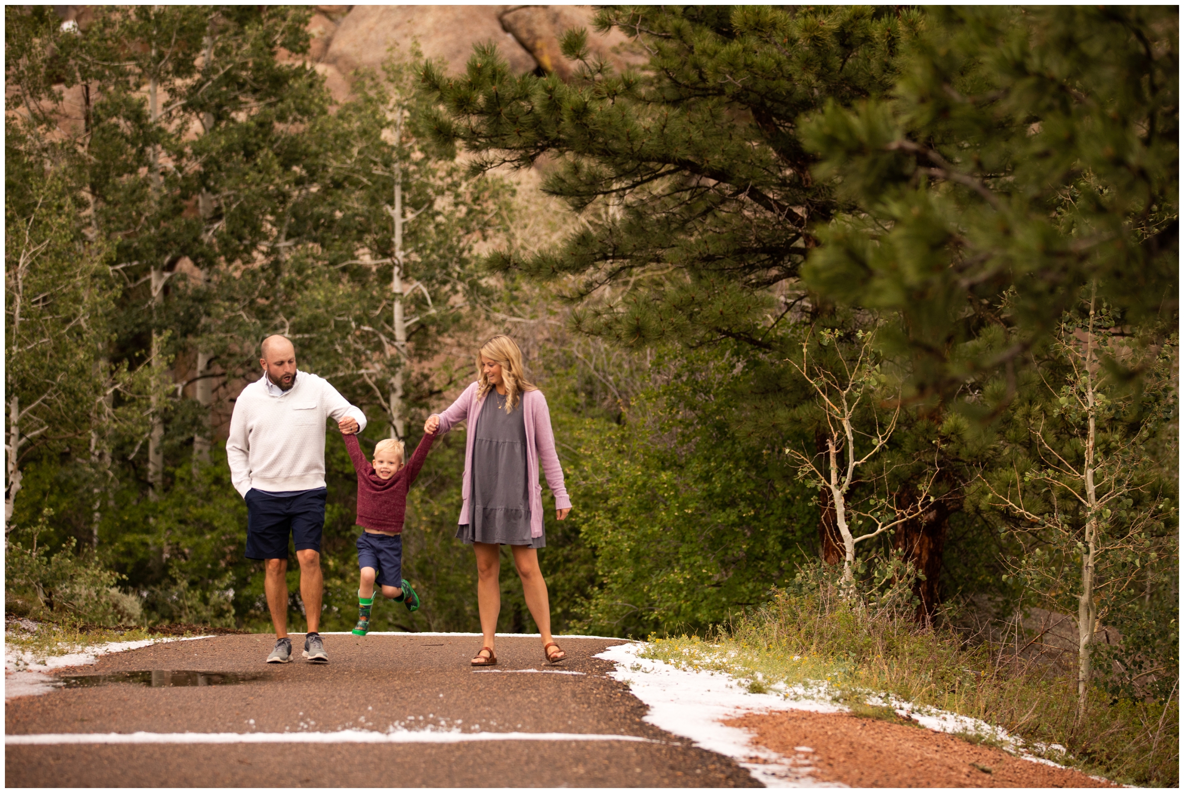 candid family photos in Wyoming by Colorado destination photographer Plum Pretty Photography 