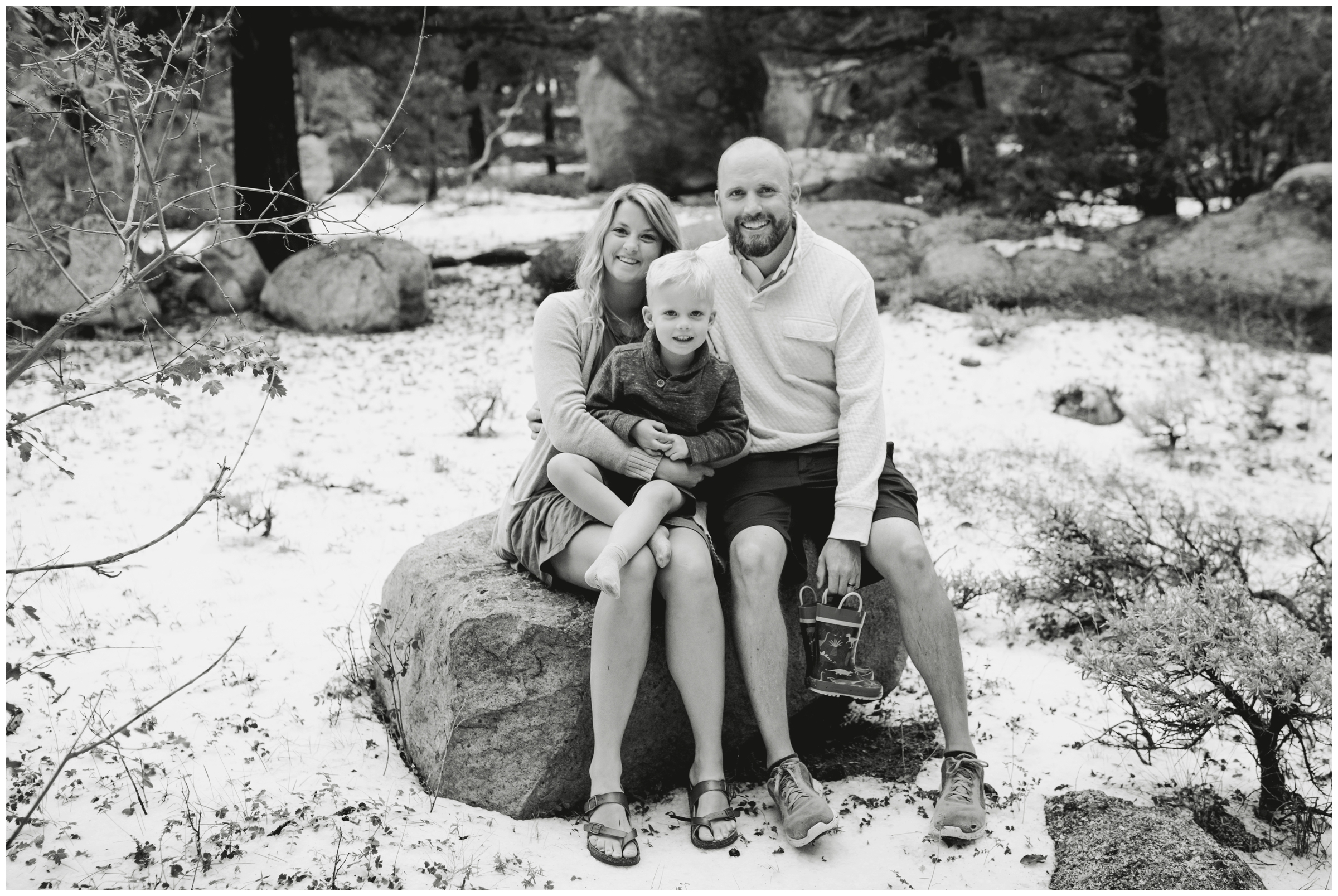 Wyoming Vedauwoo family photos by Colorado portrait photographer Plum Pretty Photography