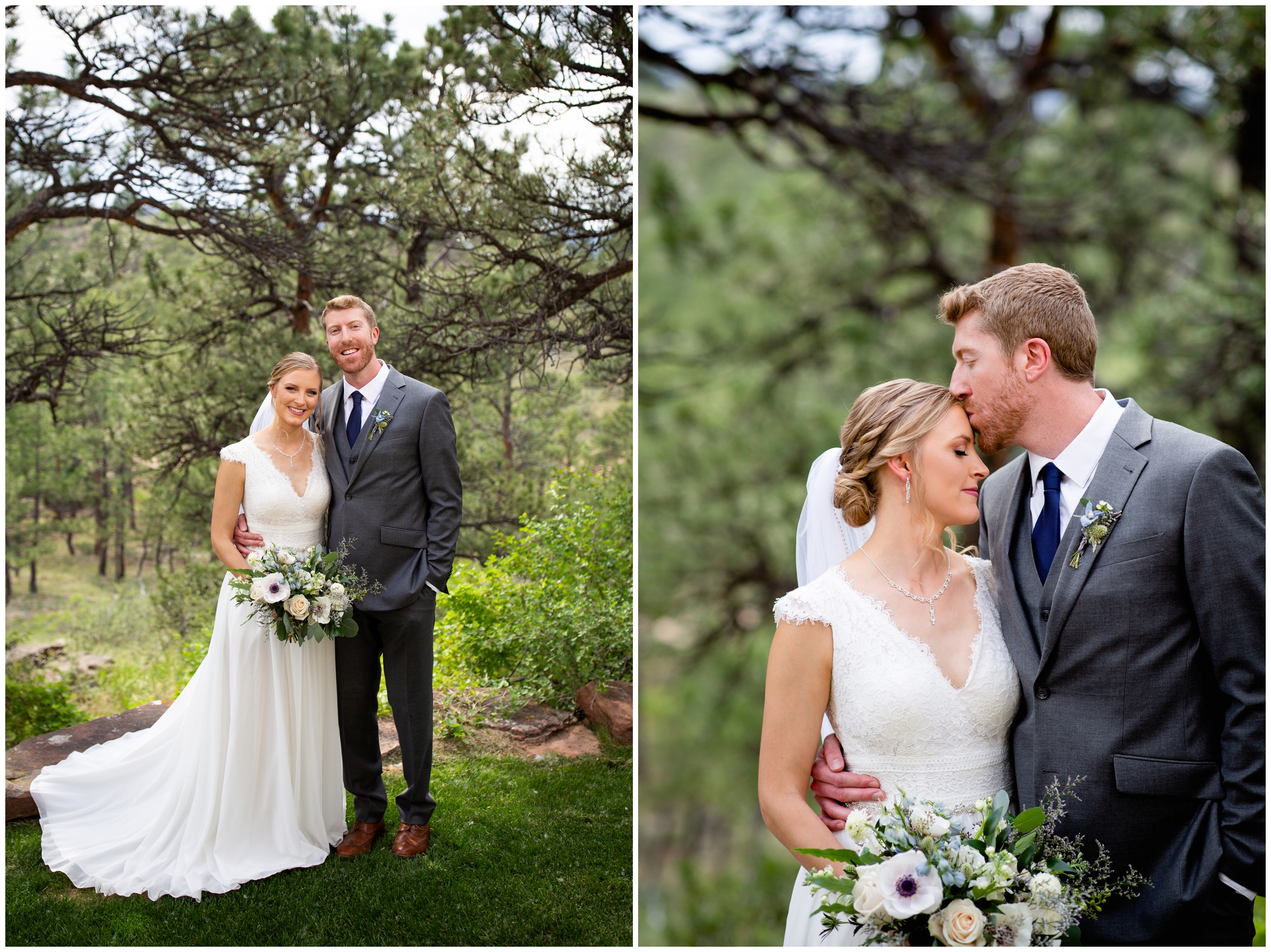 Summer mountain wedding at Lionscrest Manor by Lyons Colorado photographer Plum Pretty Photography