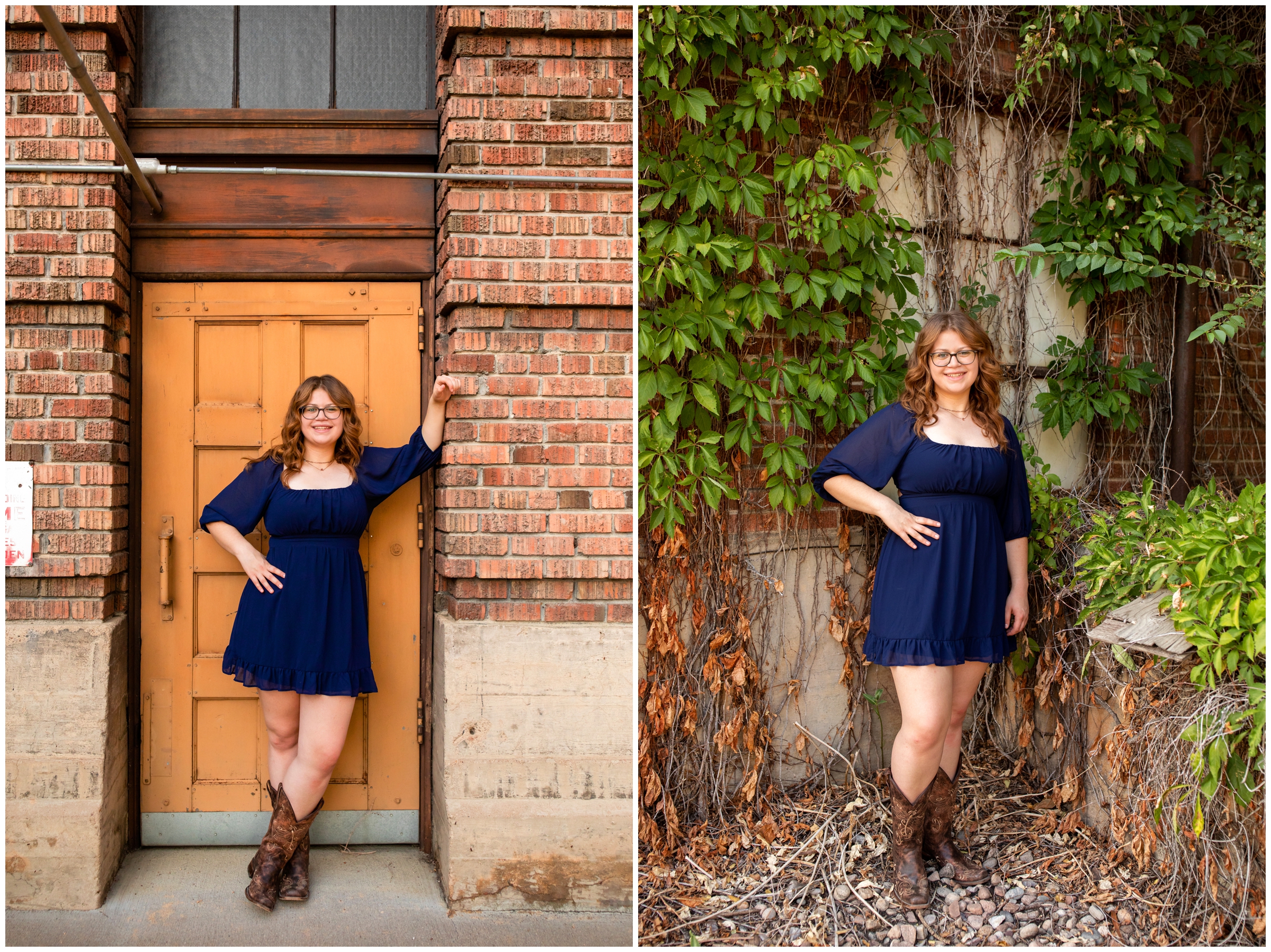 urban senior portraits in Boulder Colorado by Plum Pretty Photography