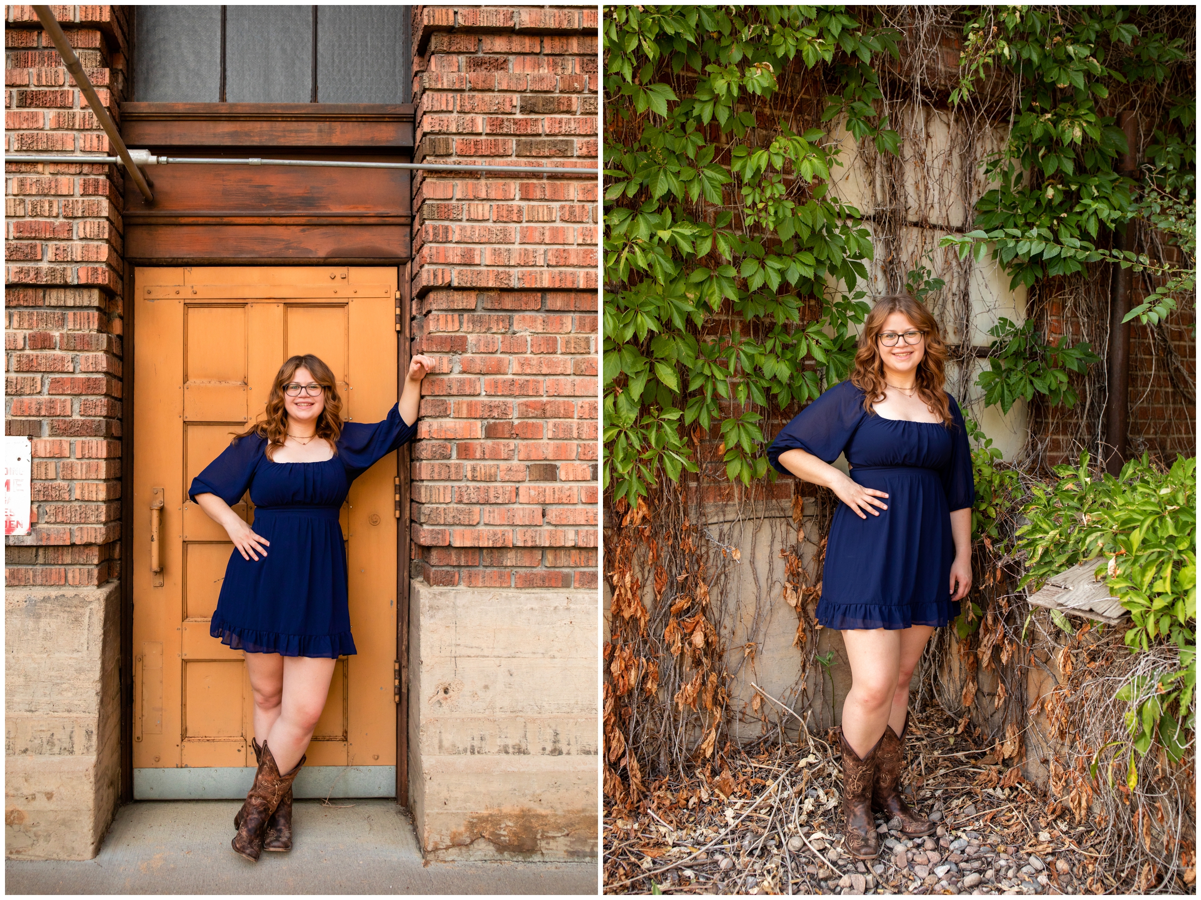 urban senior portraits in Boulder Colorado by Plum Pretty Photography 