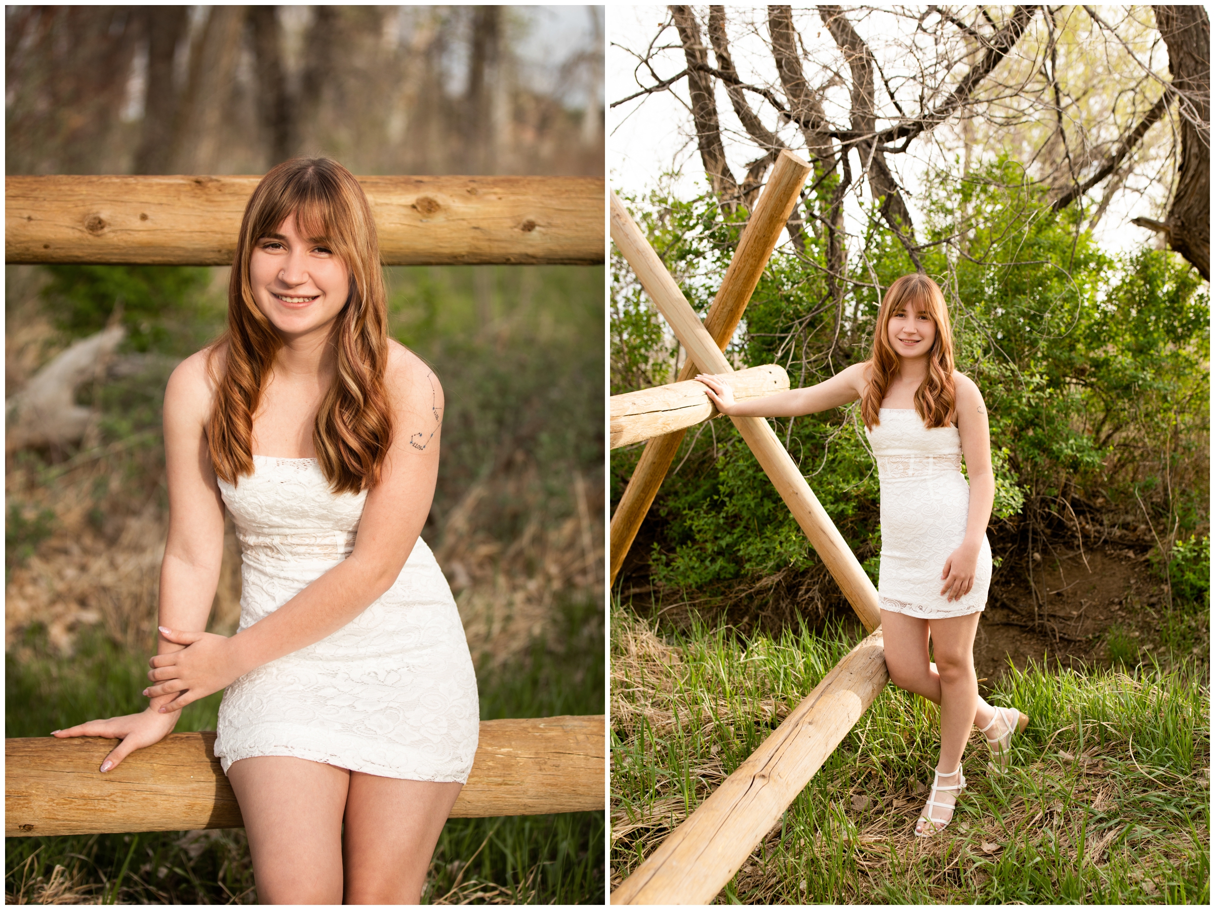 Westminster senior portraits at McKay Lake by Colorado photographer Plum Pretty Photography