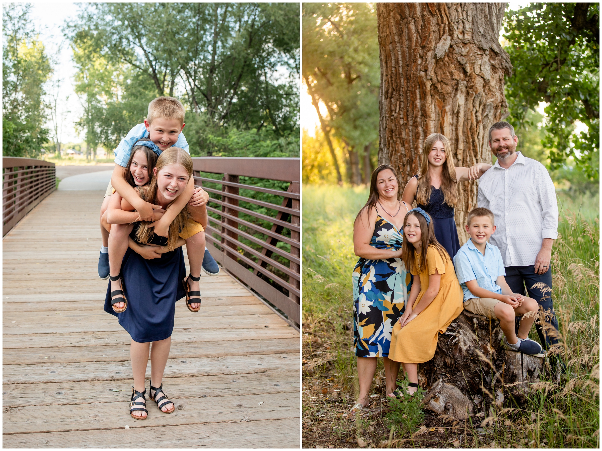 fun candid family pictures by Colorado portrait photographer Plum Pretty Photography 