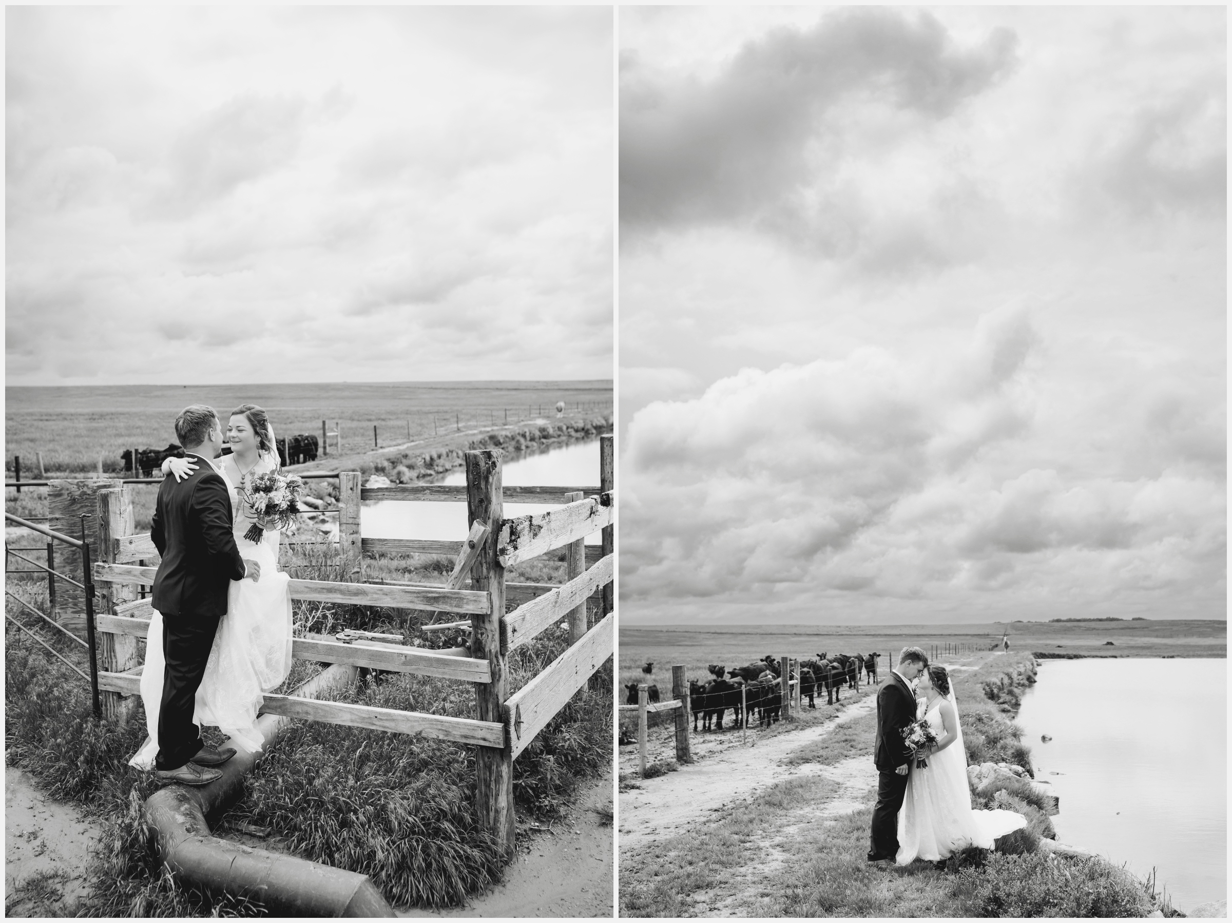 rustic farm wedding inspiration in Crook Colorado